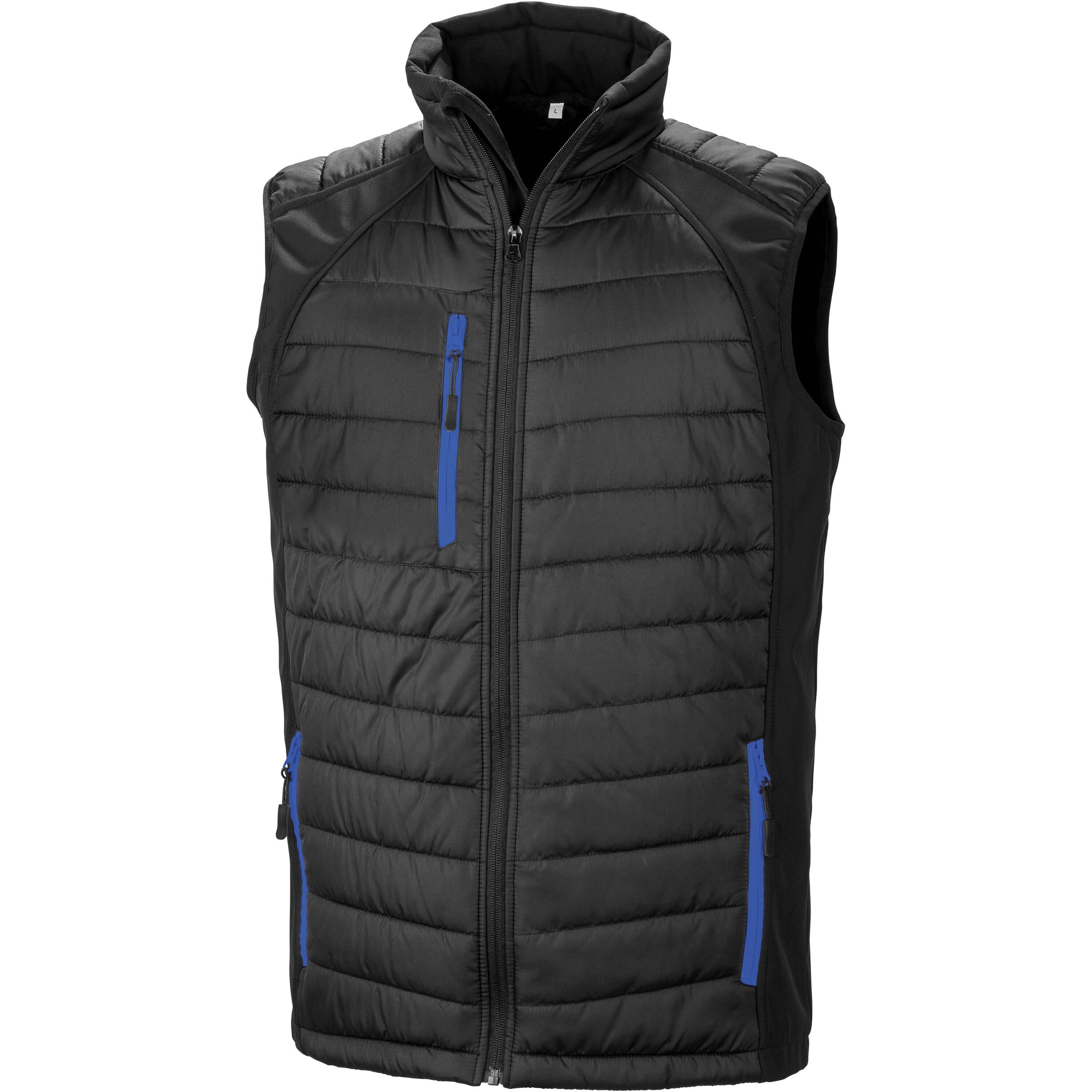 Result weste softshell rembourré black compass