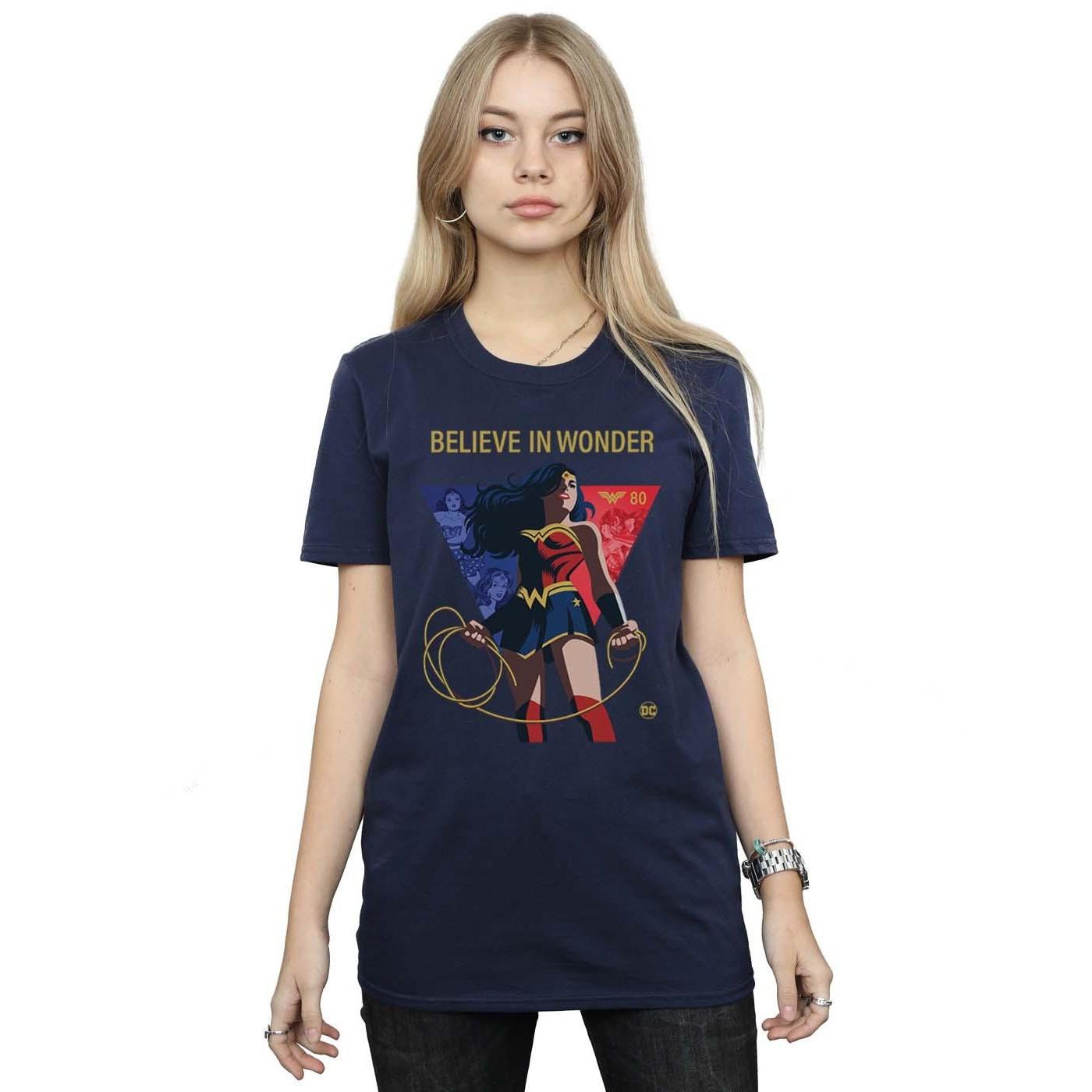DC COMICS 80th Anniversary Believe In Wonder T-Shirt