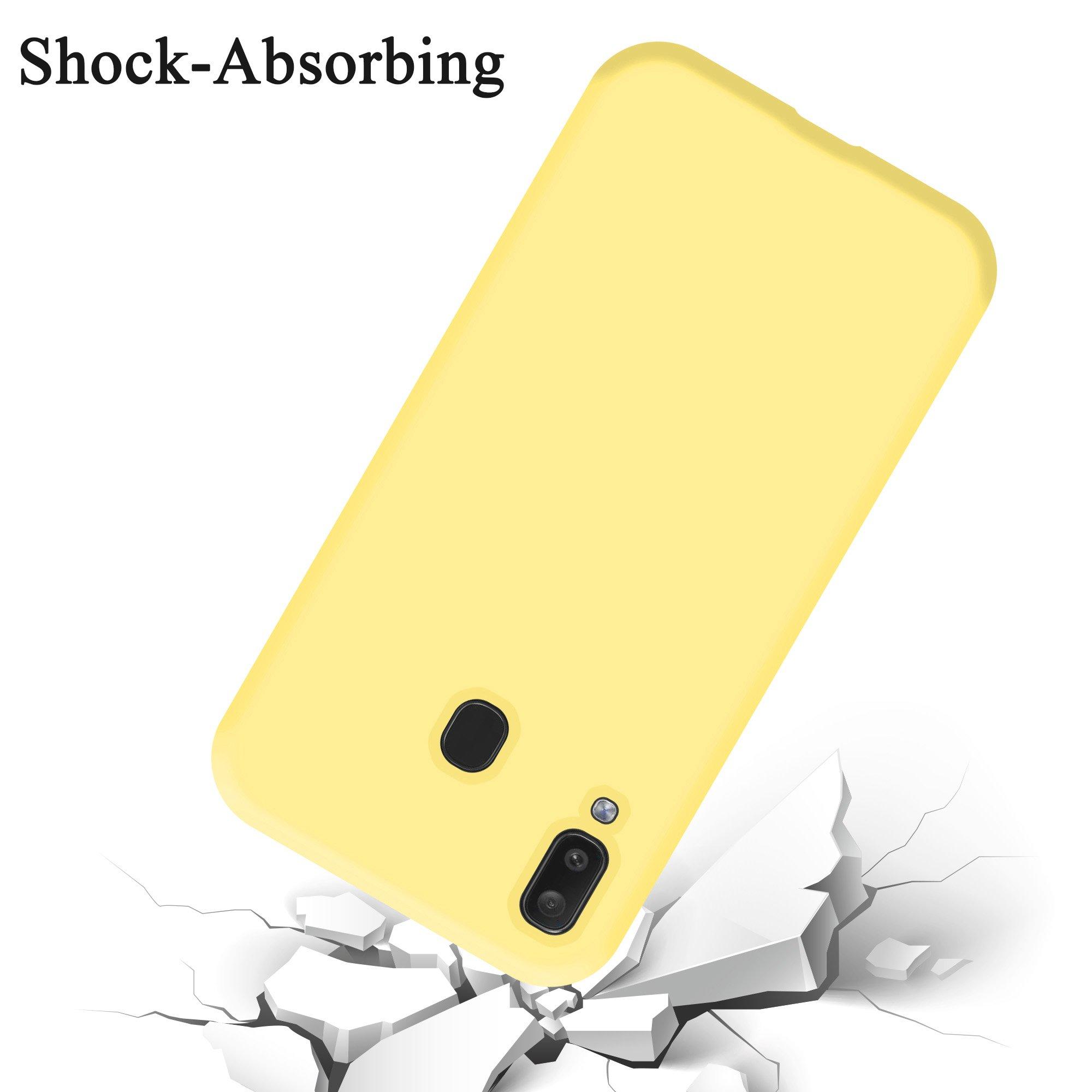 Cadorabo Hülle für Samsung Galaxy A20 / A30 / M10s TPU Silikon Liquid