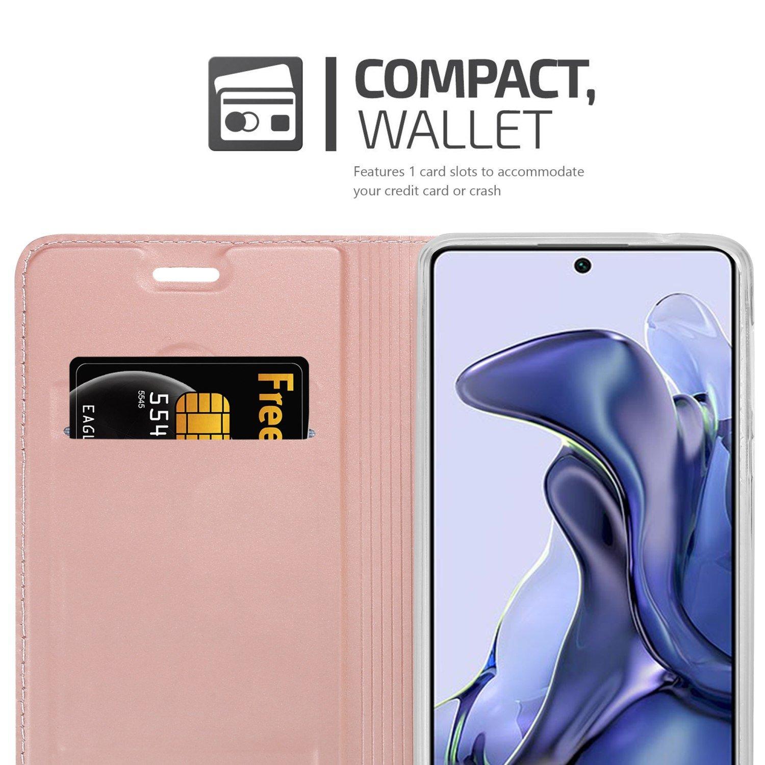 Cadorabo Hülle für Xiaomi 11T 11T PRO Magnetverschluss, Kartenfach