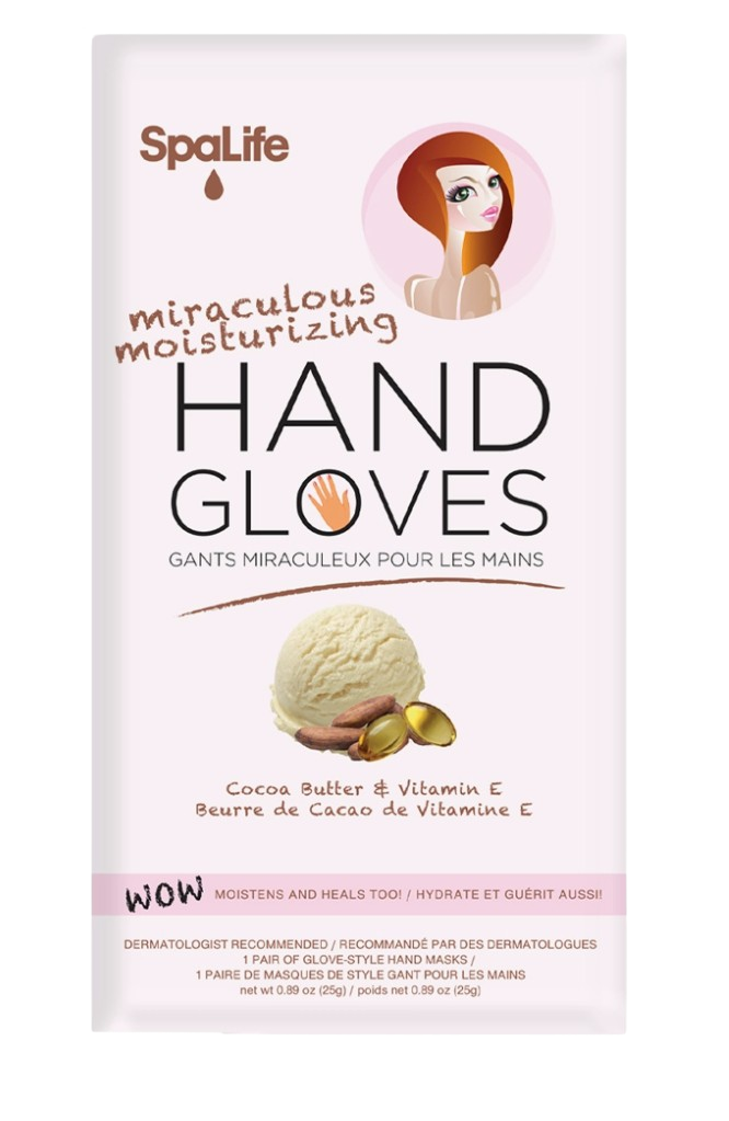 SpaLife Feuchtigkeitsspendende Handschuhe mit Kakaobutter & Vitamin E