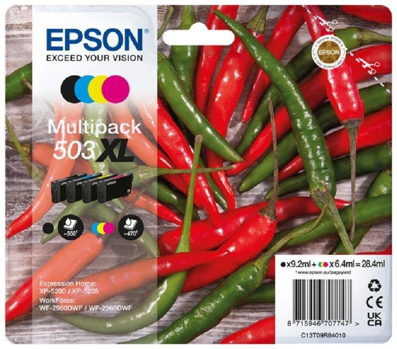 EPSON Tinte Multipack 503XL BlackCyanMagentaYellow