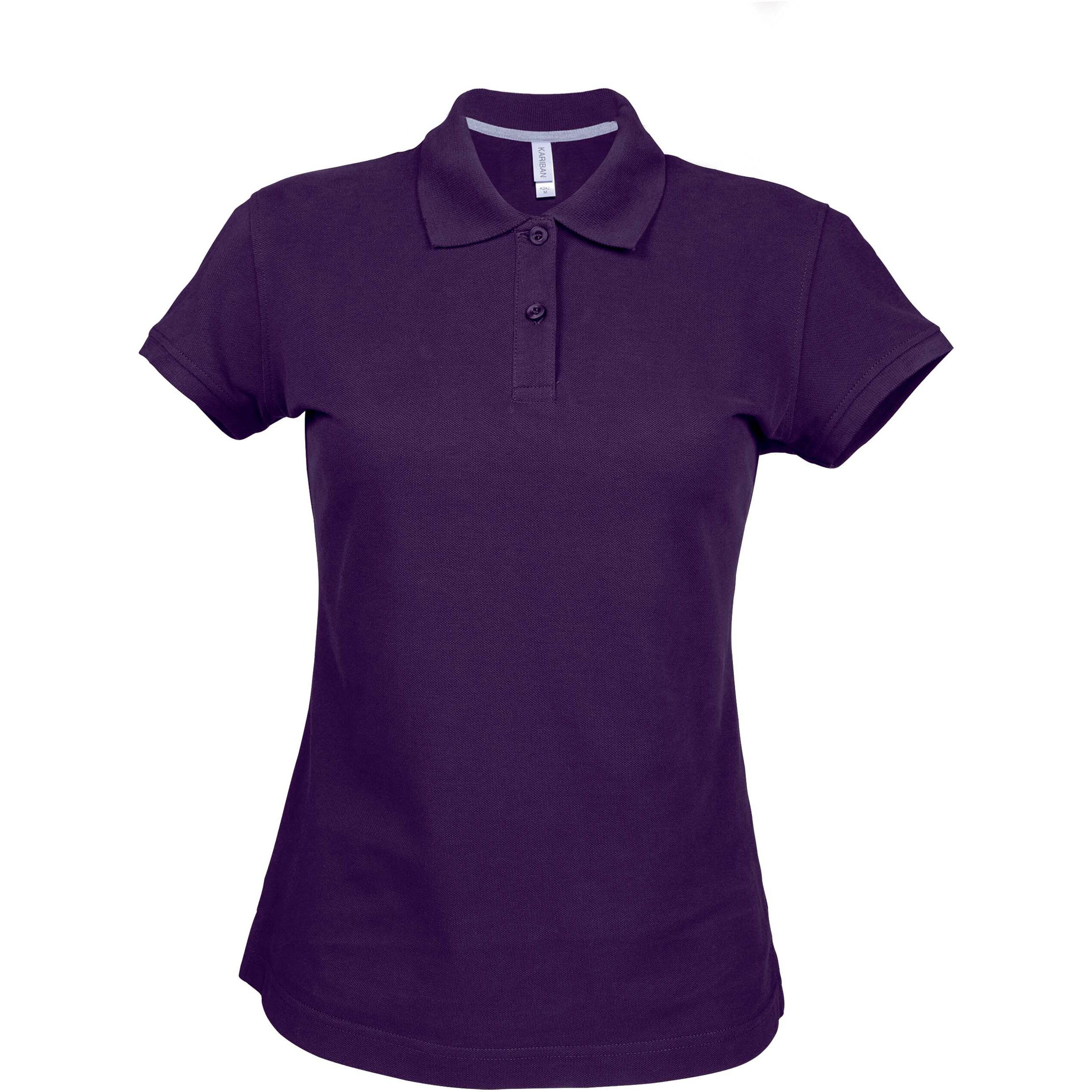 Kariban Damen Kurzarm Poloshirt