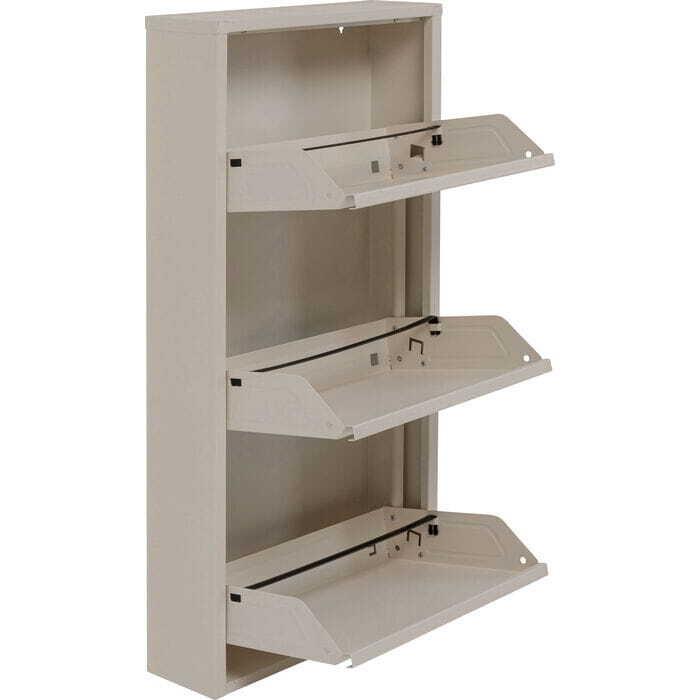 KARE Design Schuhkipper Caruso 3-er creme