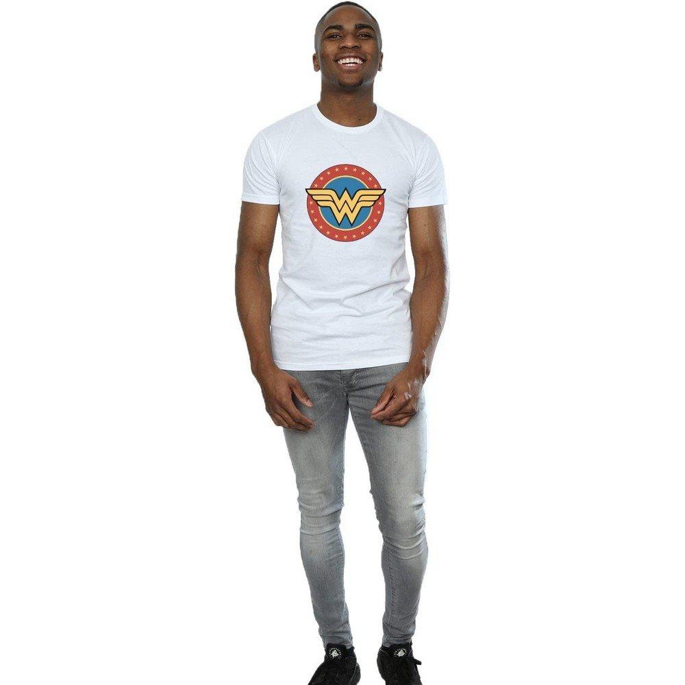 Wonder Woman Wonder Woman Logo Print T-Shirt