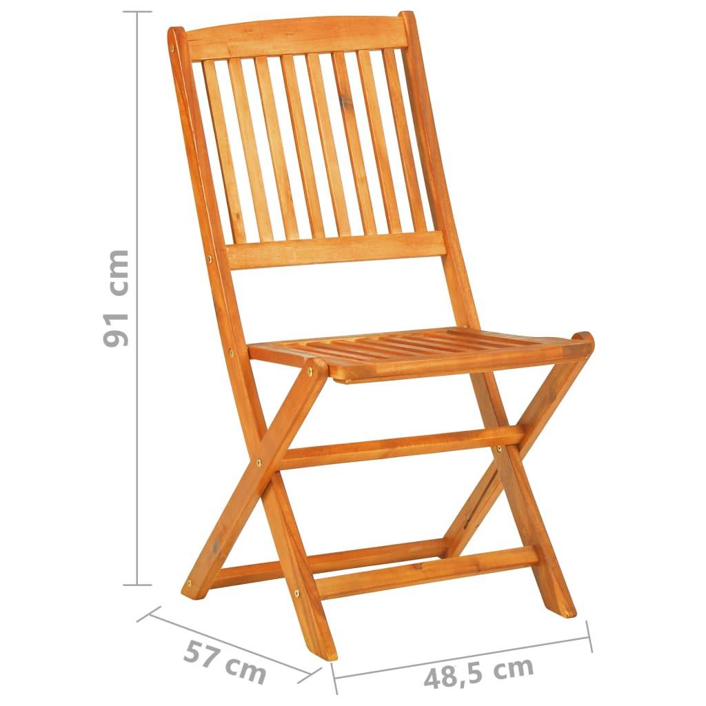 VidaXL Gartenmöbel-set akazienholz