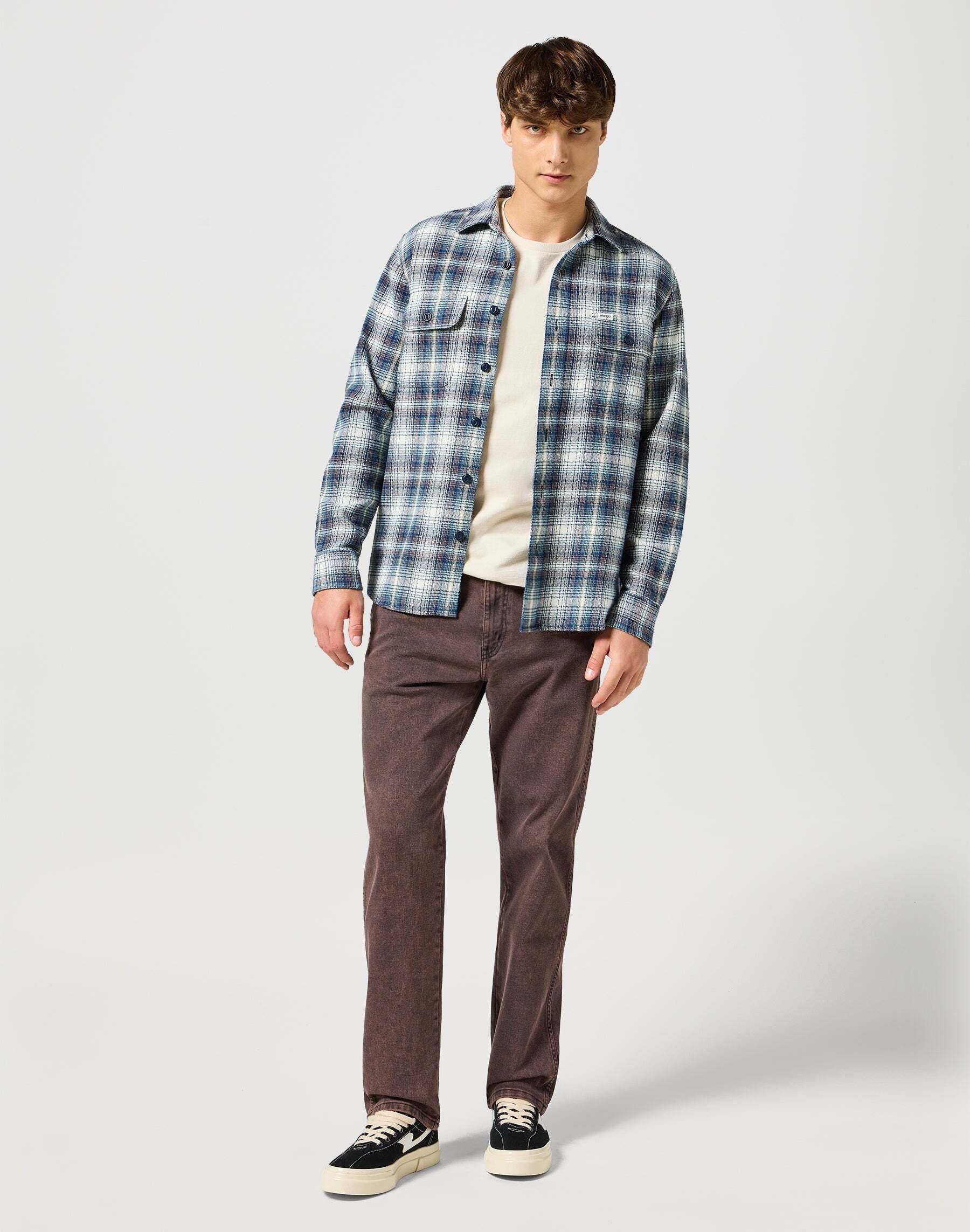 Wrangler Two Pocket Langarmhemd