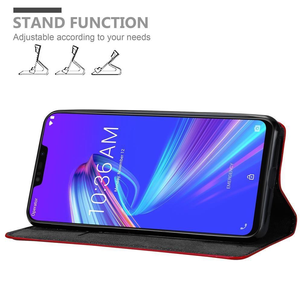 Cadorabo Hülle für Asus ZenFone MAX M2 Magnetverschluss, Kartenfach