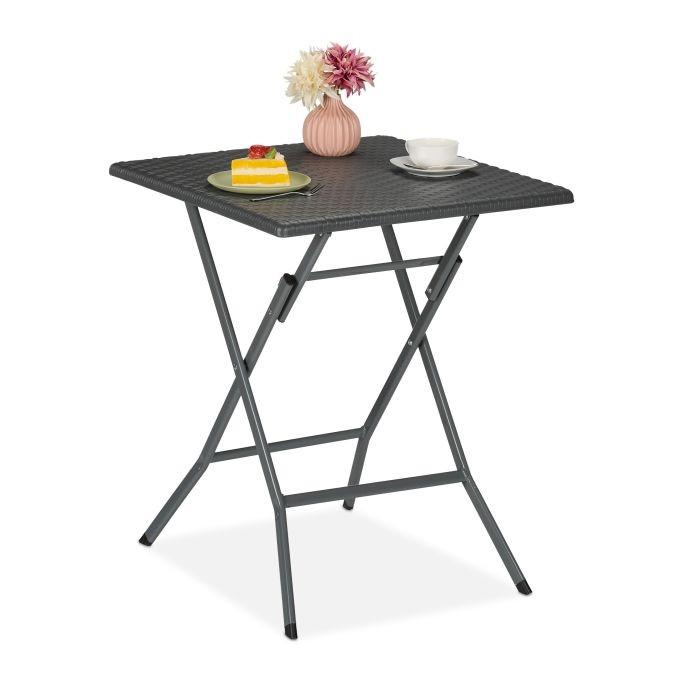 B2X Gartentisch iner Rattanoptik