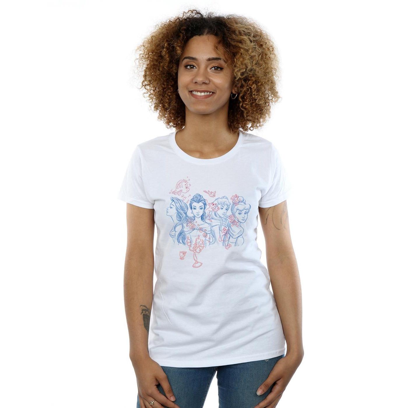 Disney Princesses Sketch T-Shirt