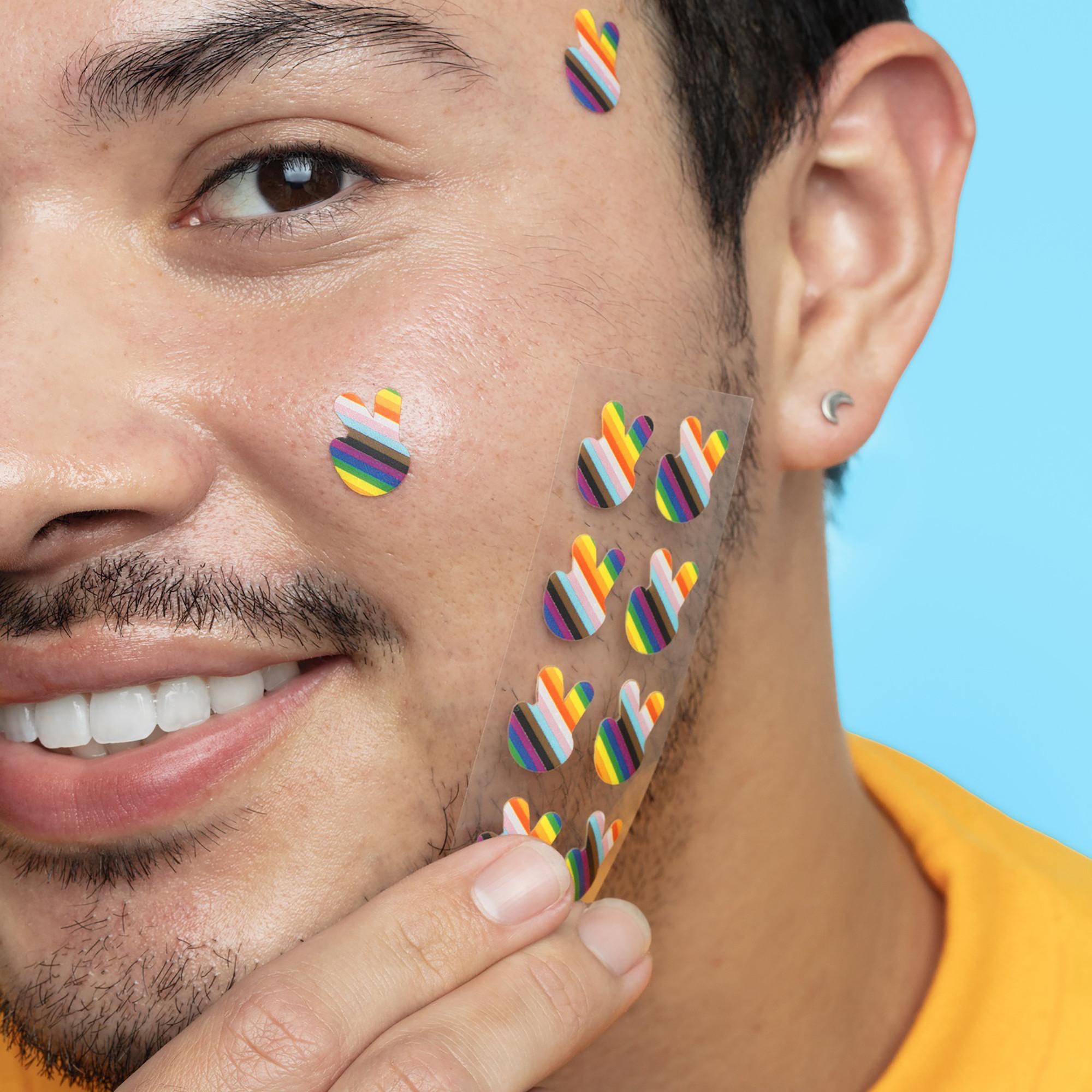 PEACE OUT SKINCARE Pride Limited Edition-Patches für Aknebehandlung mit Salicylsäure
