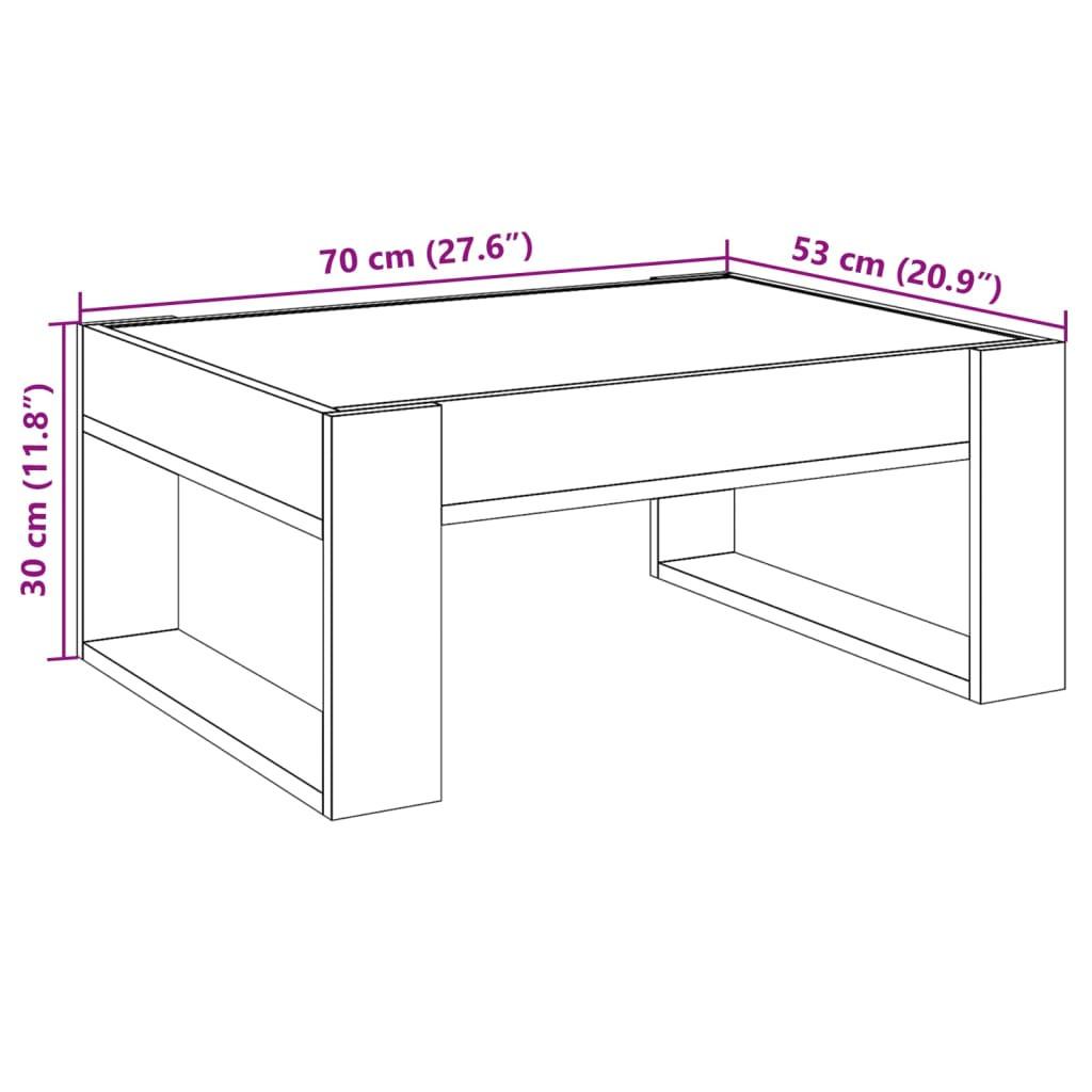 VidaXL Couchtisch holzwerkstoff