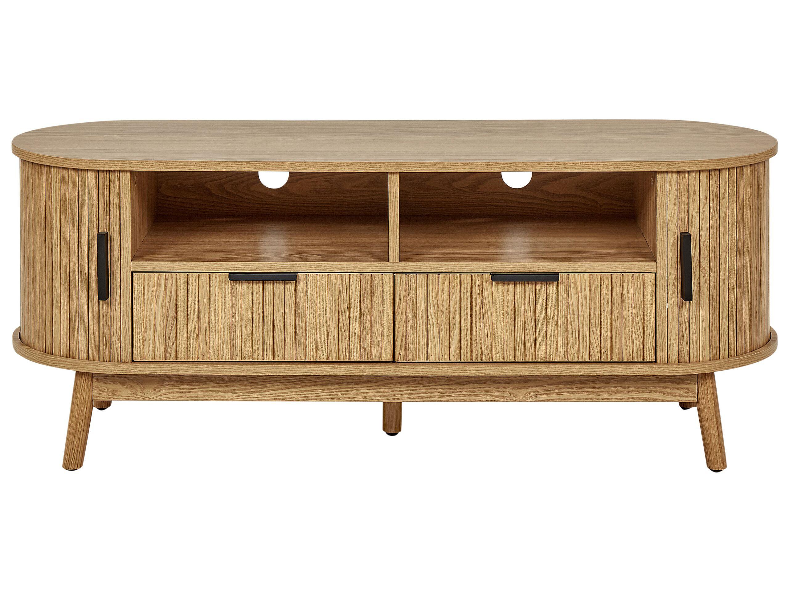 Beliani TV-Möbel aus MDF-Platte Boho SELAH