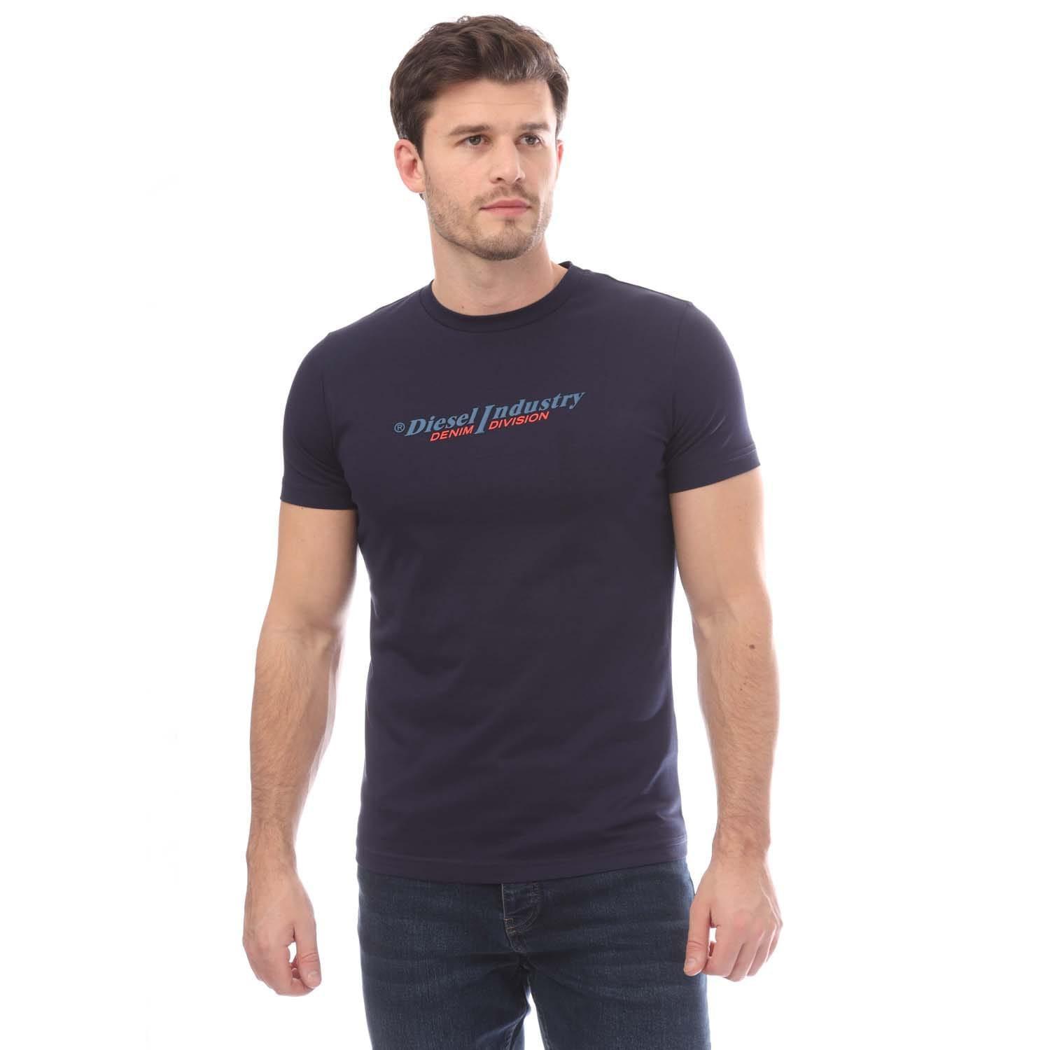 DIESEL Diegor Logo Print Slim Fit T-Shirt