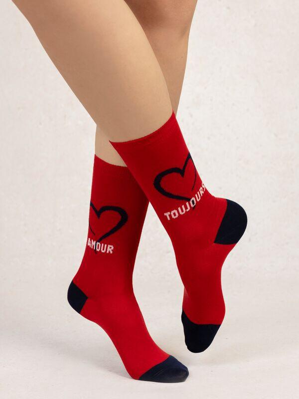 BLEU FORET Socken Herz Amour