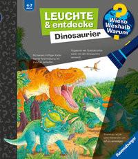 Wieso? Weshalb? Warum? Leuchte und entdecke: Dinosaurier (Taschenlampen-Buch mit Folien und Klappen) Gernhäuser, Susanne; Coenen, Sebastian (Illustrationen) Gebundene Ausgabe