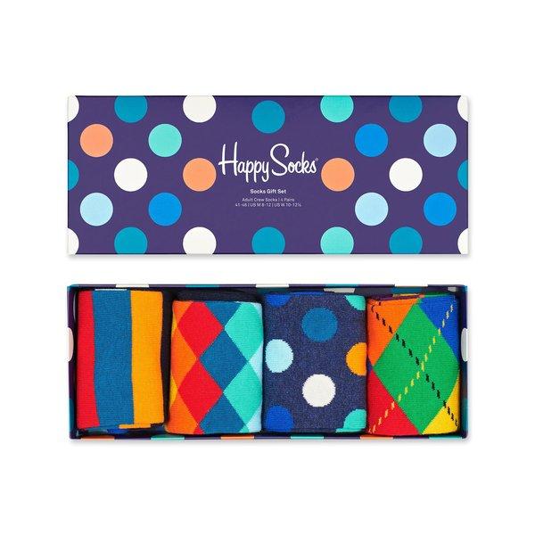 Happy Socks 4-Pack Multi-Color Socks Gift Set Multipack, Socken