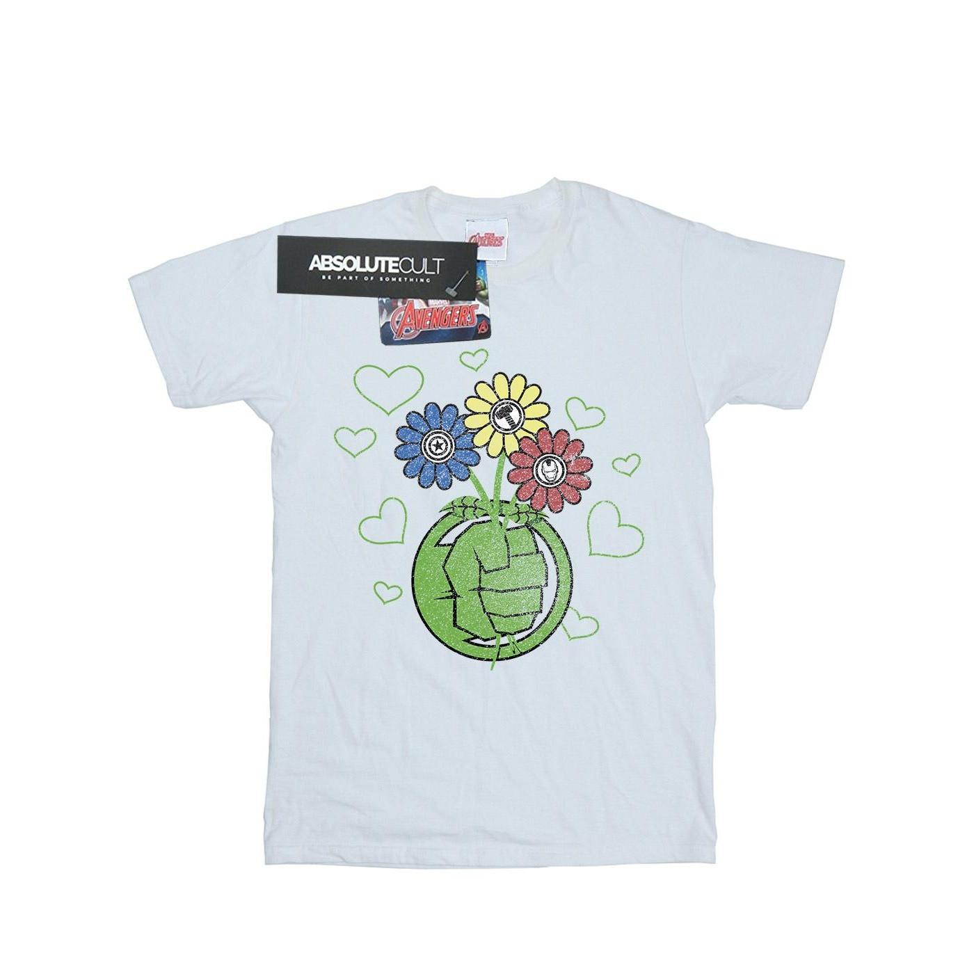 MARVEL Avengers Hulk Blumentopf T-Shirt