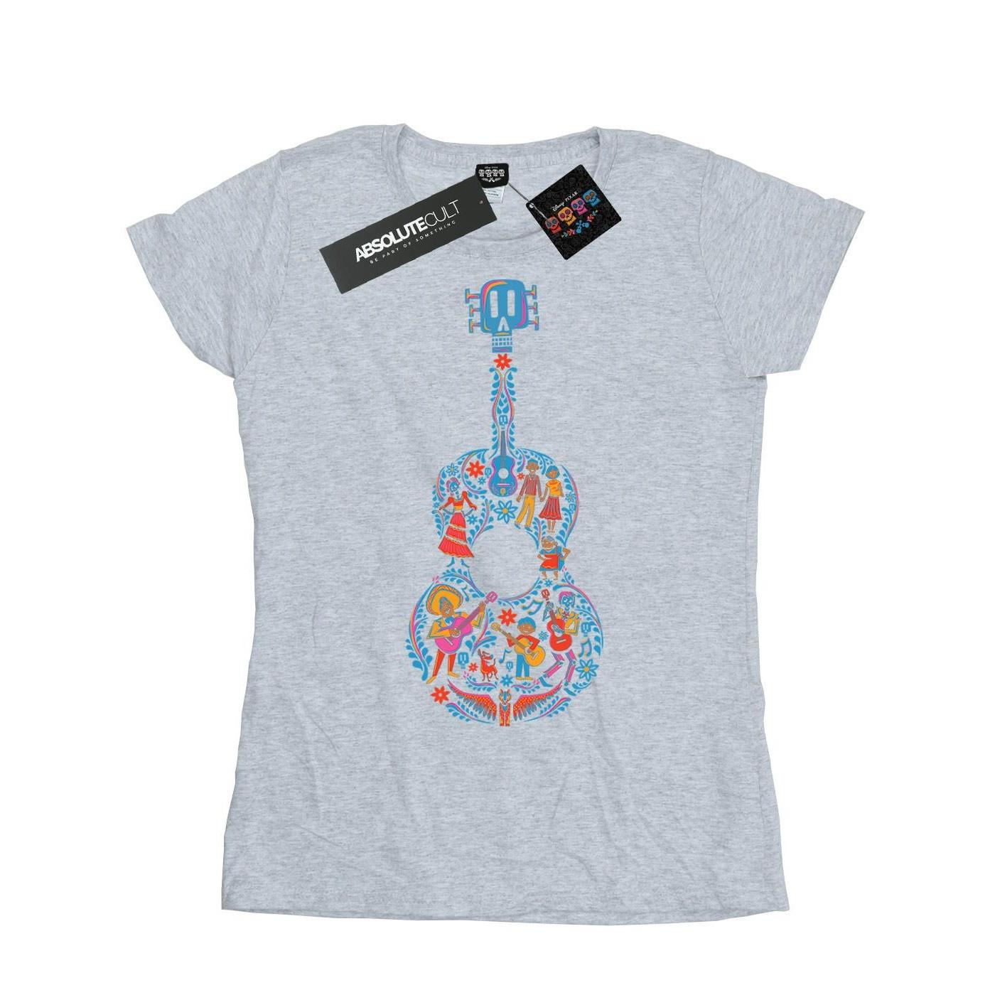 Disney Coco Gitarren Print T-Shirt