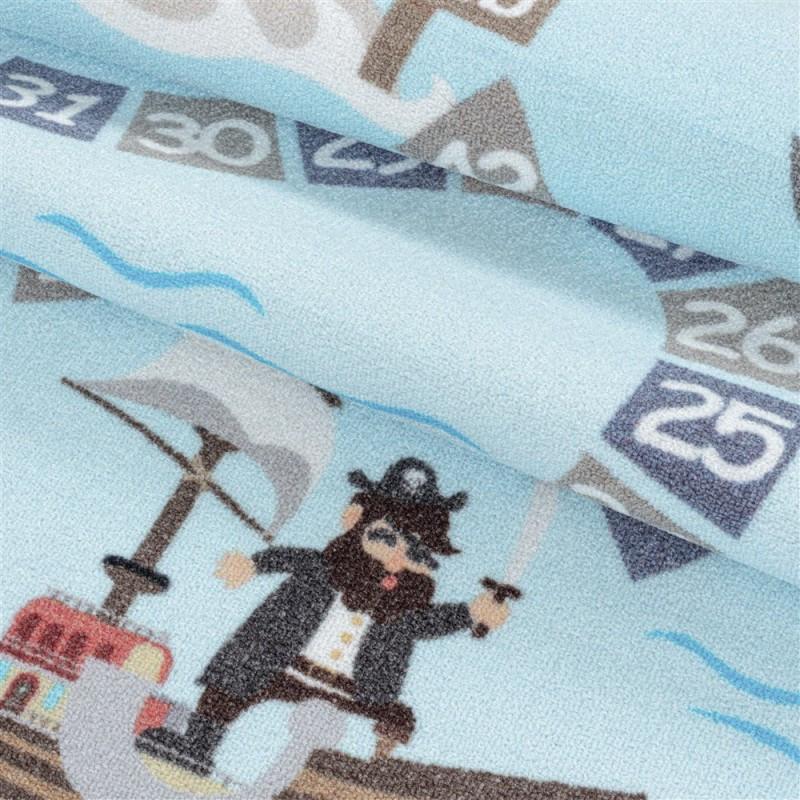 Paco Home Kinderteppich Seefahrt Piraten