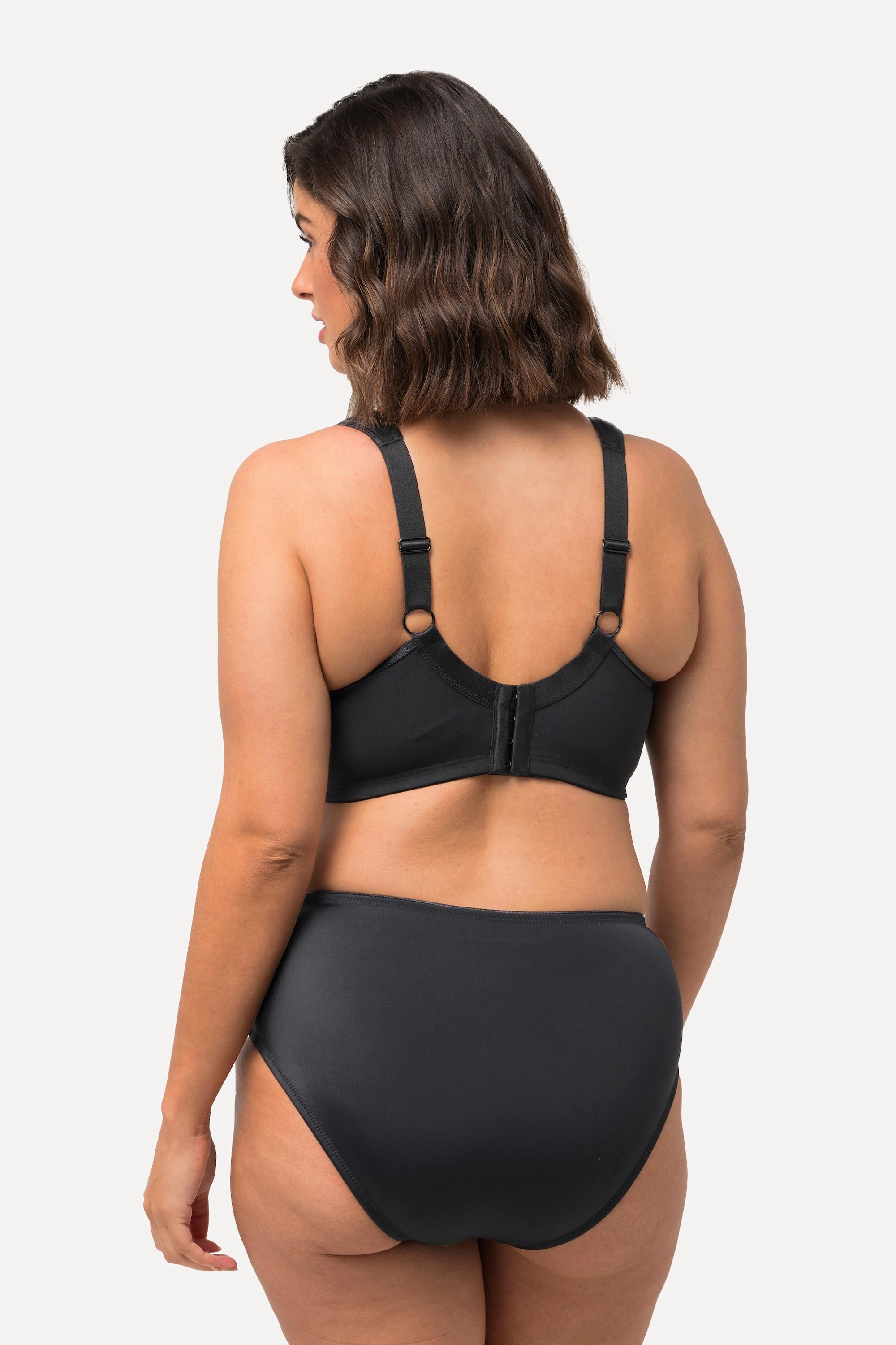 Ulla Popken Wellness-BH, Mikrofaser, ohne Bügel, Cup C - E
