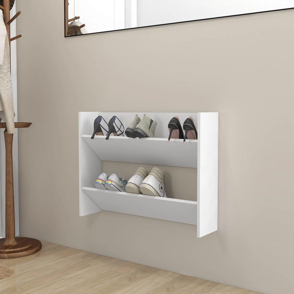 VidaXL Wand-schuhschrank holzwerkstoff