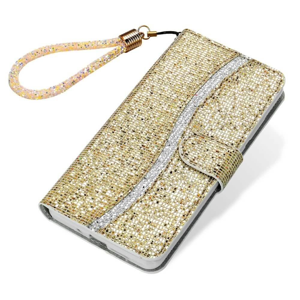 Cover-Discount Galaxy S23 - Glitter Leder Etui