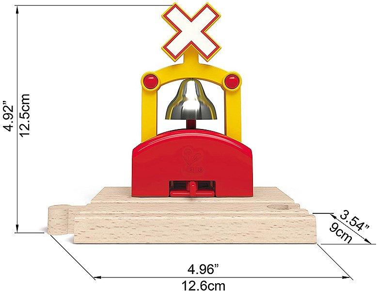Hape Holz Eisenbahn Automatisches Eisenbahn-Glockensignal