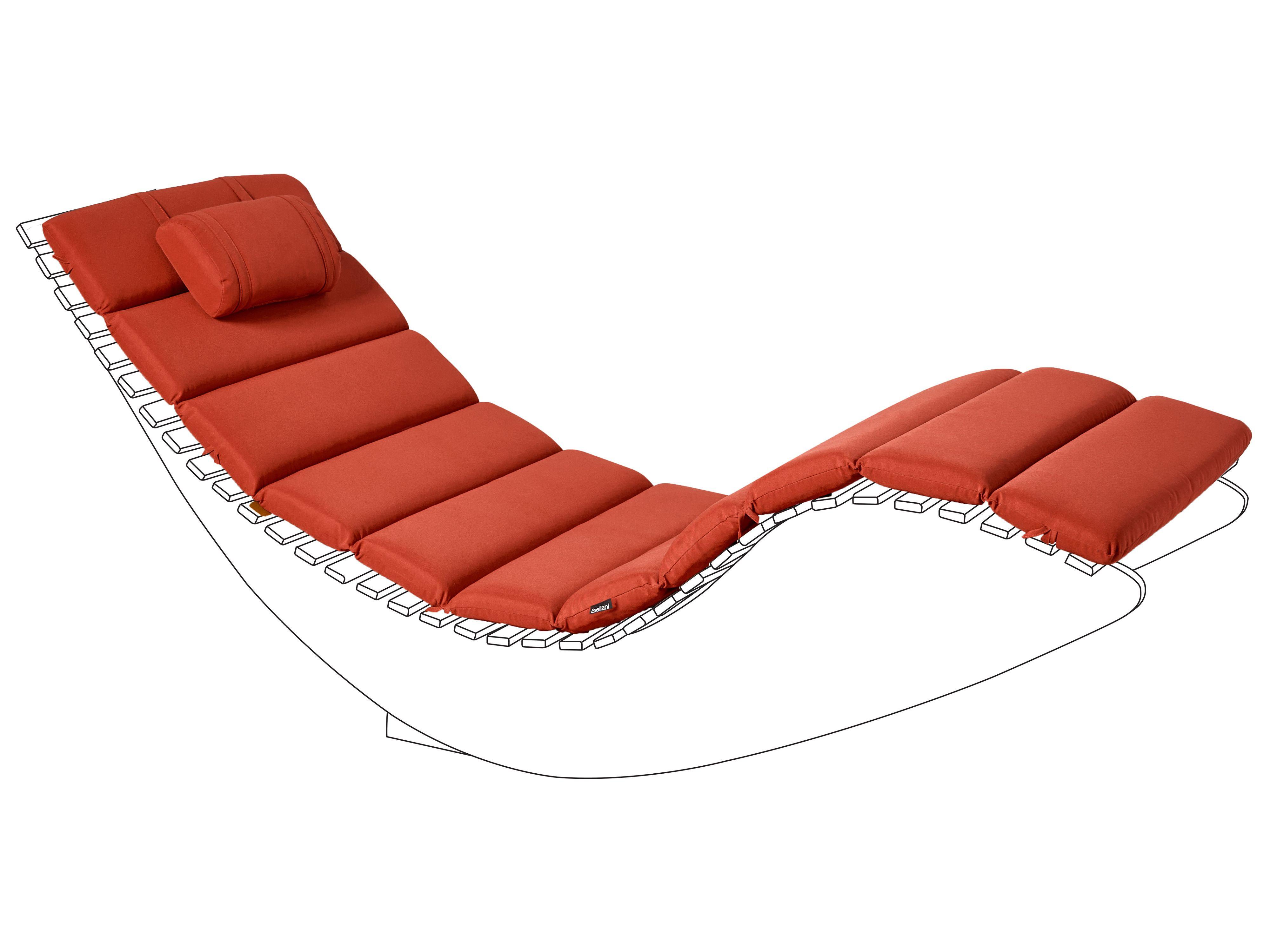 Beliani Liegenauflage aus Polyester Modern BRESCIA PREMIUM