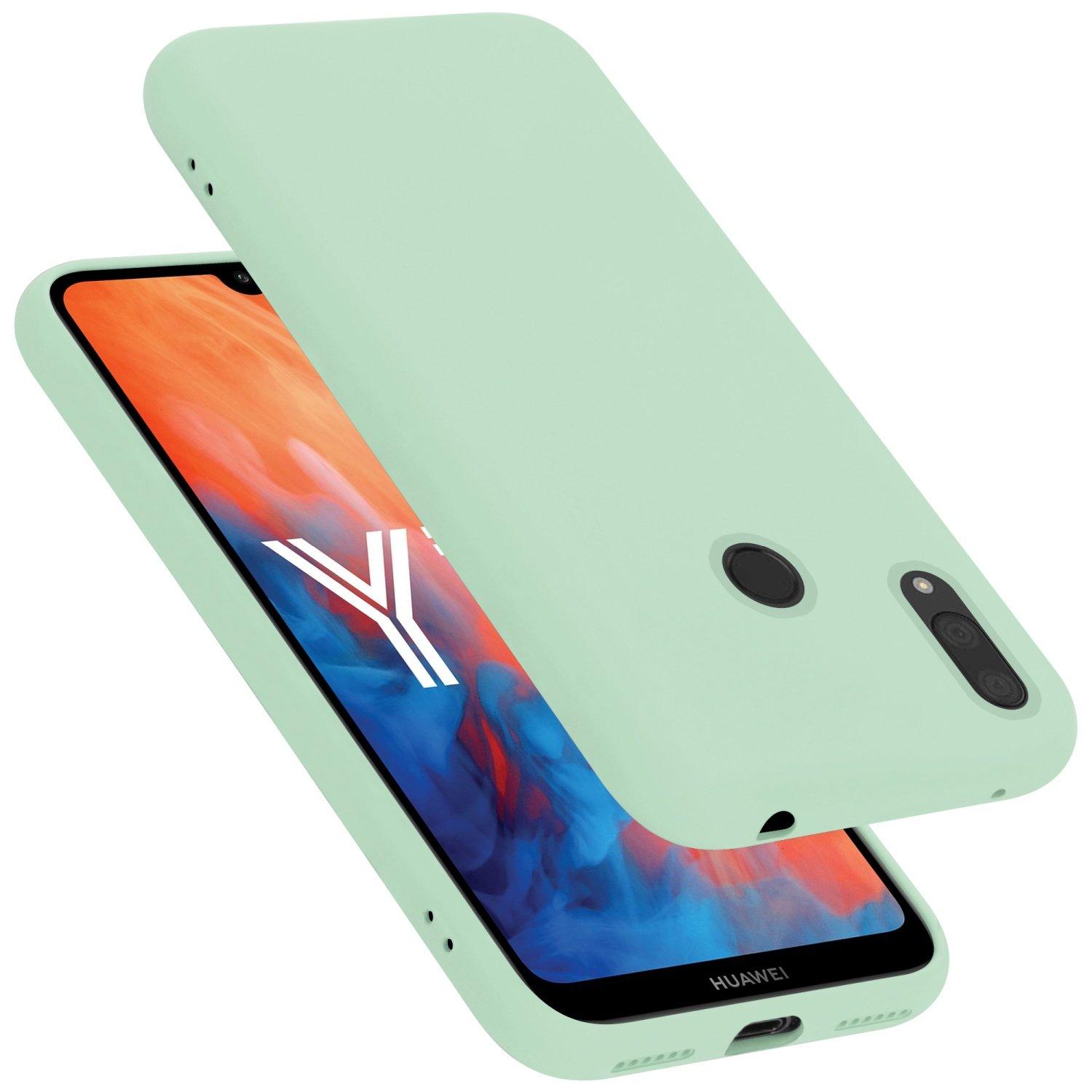 Cadorabo Hülle für Huawei Y7 2019 Y7 PRIME 2019 TPU Silikon Liquid