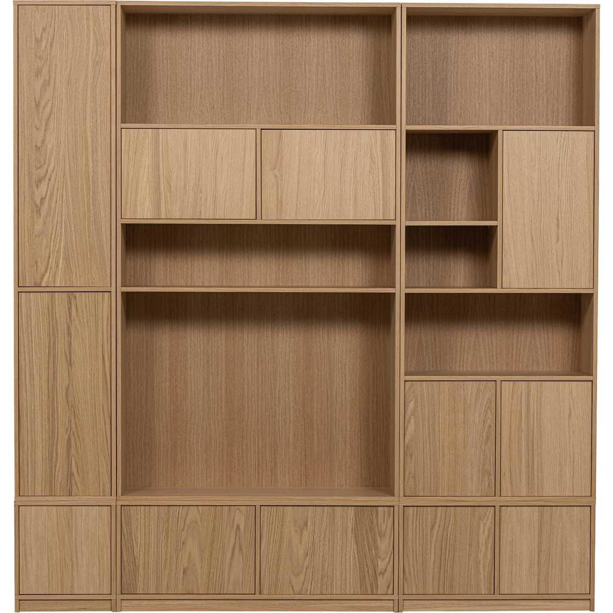 mutoni Oberschrank Modulair Eiche natur 77x199