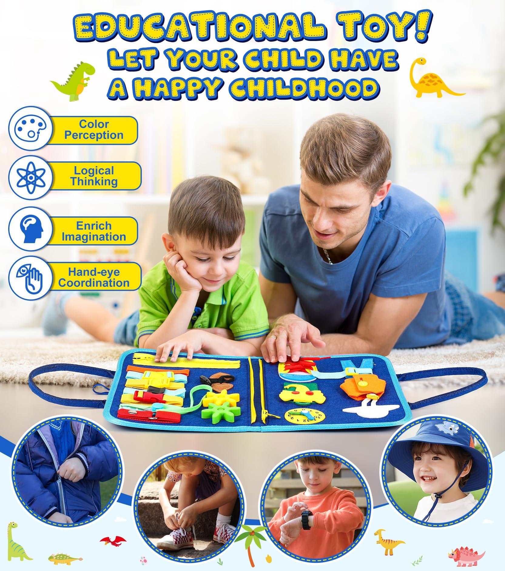 Activity-board Busy Board für Kinder - Activity Board | Motorik-Lernspielzeug