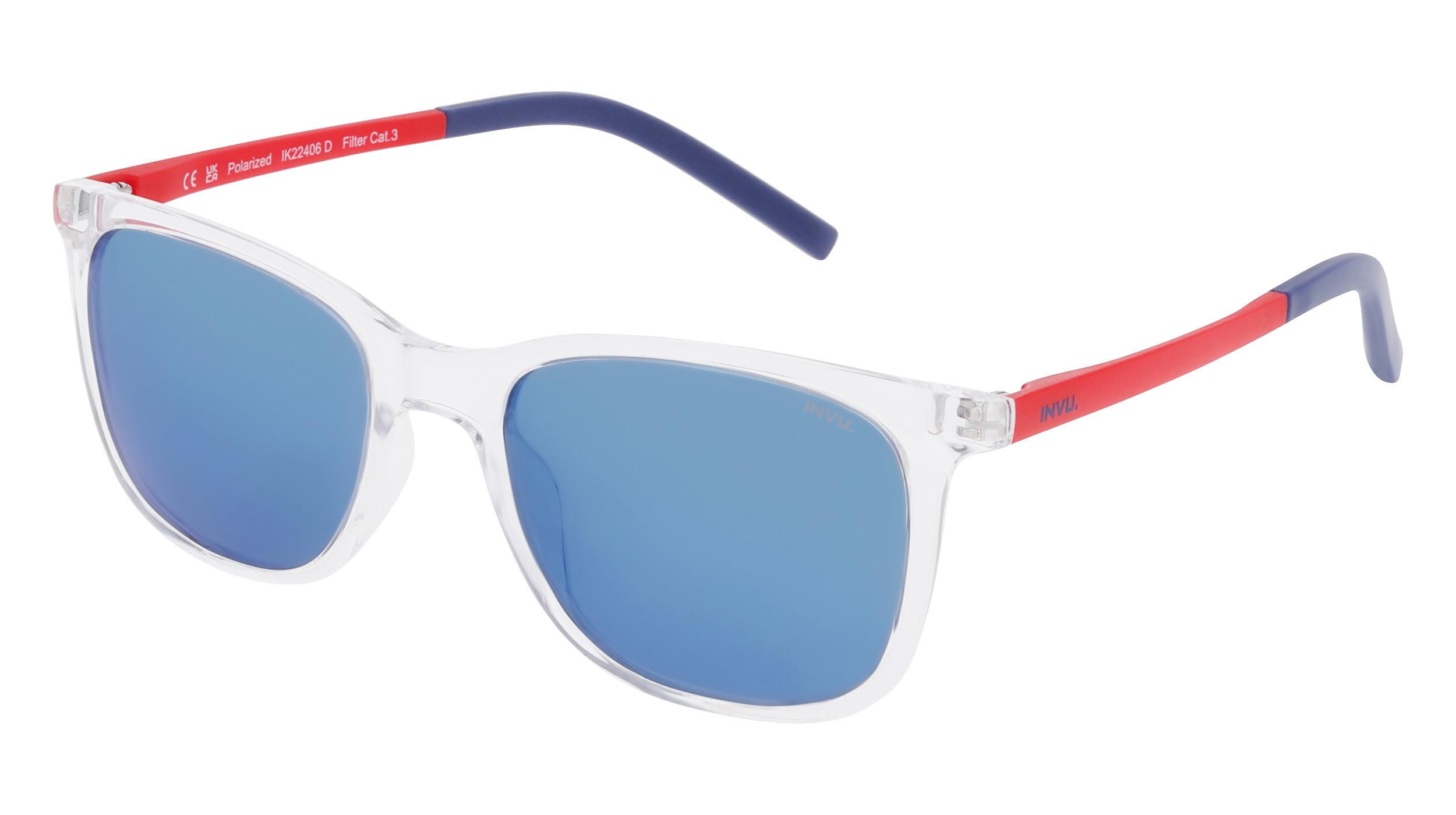 INVU Polarisierte Kinder Sonnenbrille mit Etui