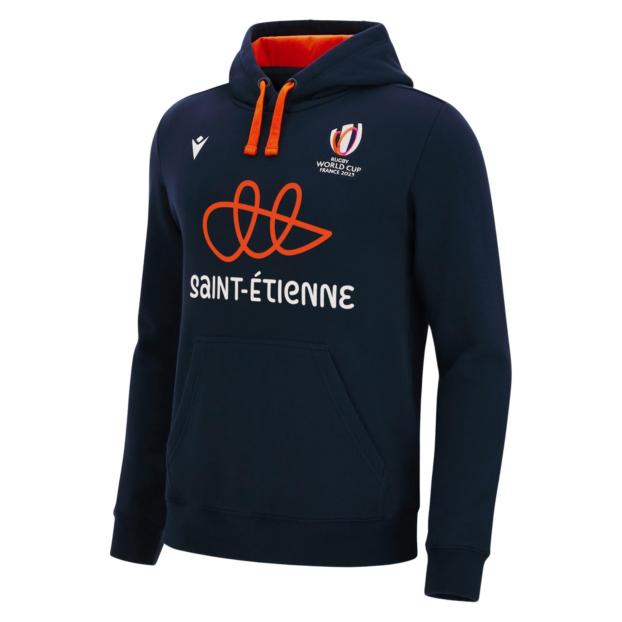 macron sweatshirt mit kapuze rwc frankreich 2023 st etienne