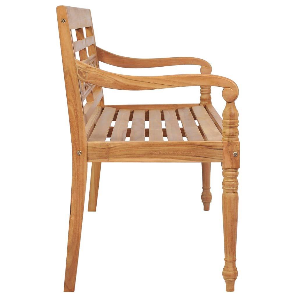 VidaXL Bank teak