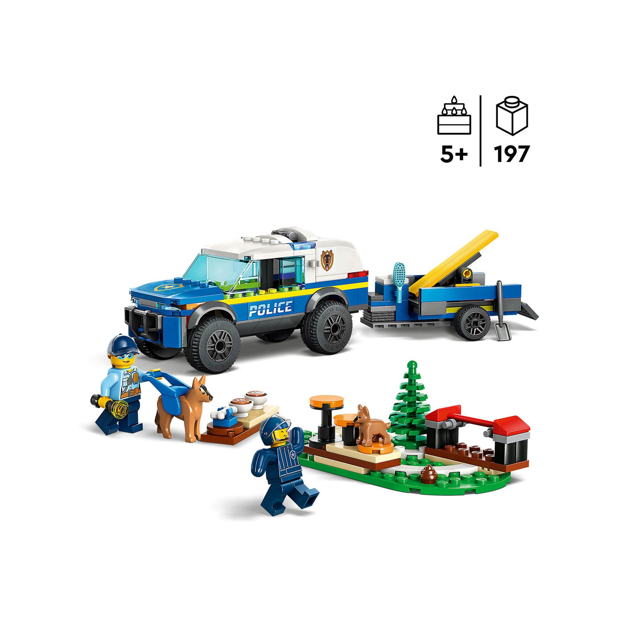 LEGO® 60369 Mobiles Polizeihunde-Training