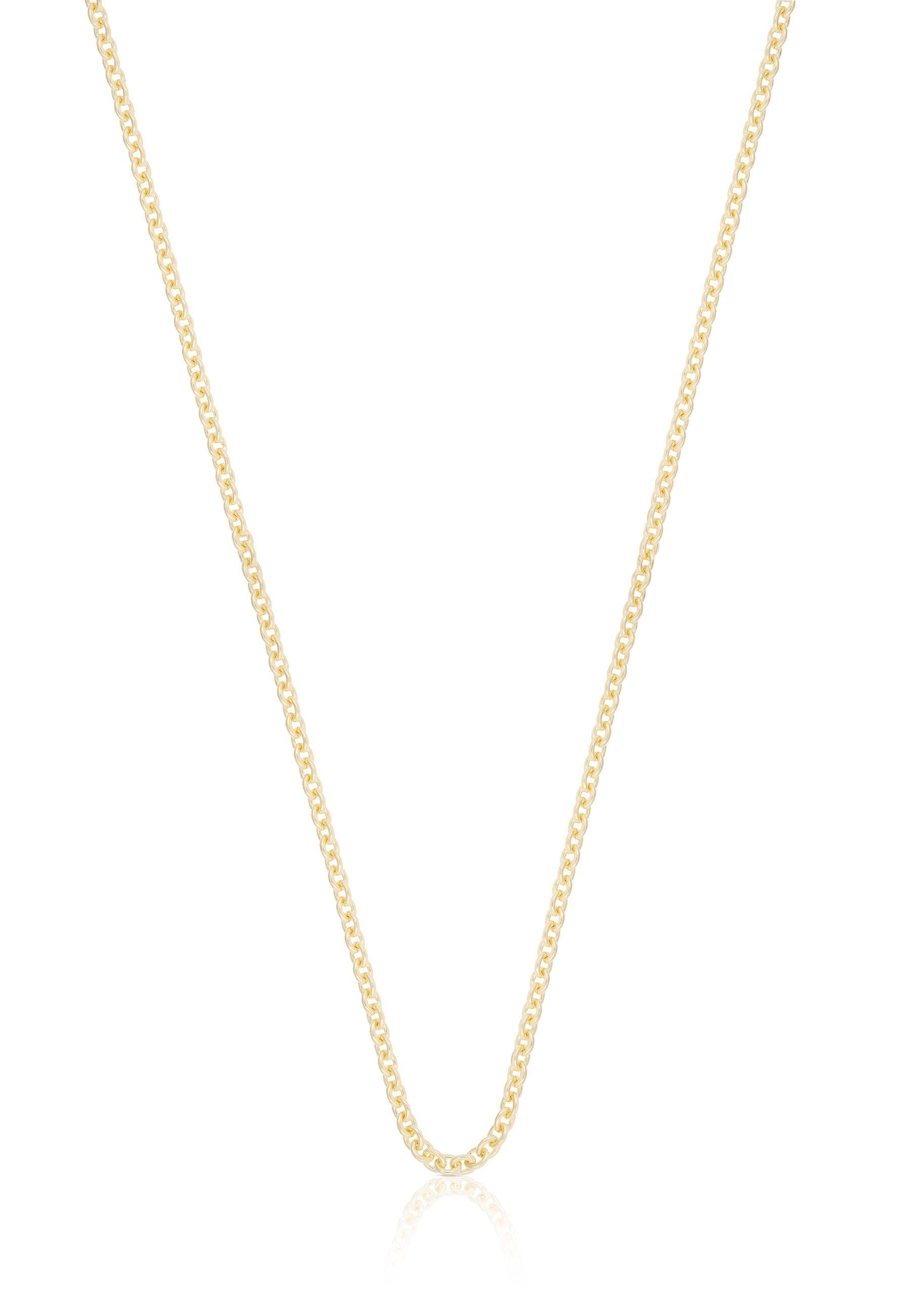 MUAU Schmuck Collier Rundanker Gelbgold 750, 1.9mm, 40cm