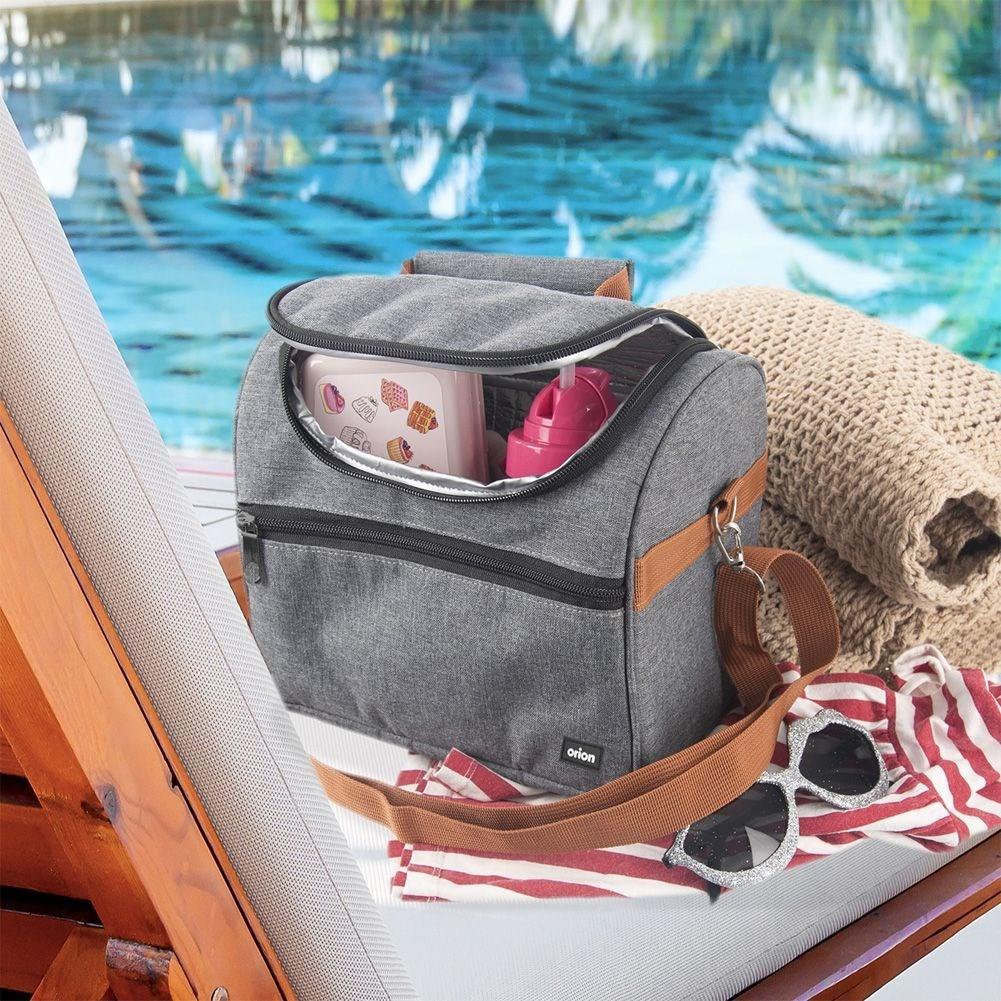 Orion Komfortable Kühltasche für Reisen, Picknicks und Strandtage