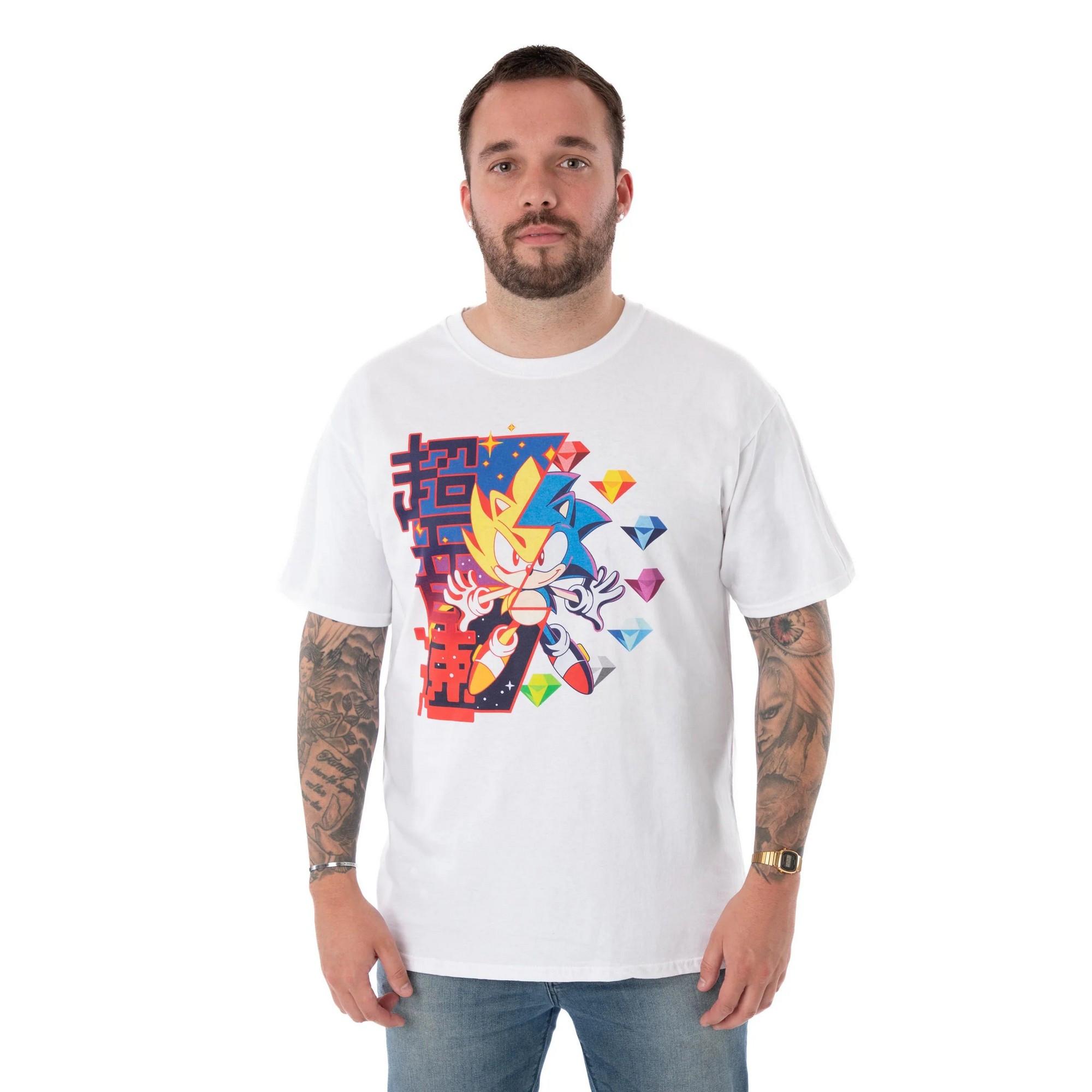 Sonic The Hedgehog Sonic Grafikdruck T-Shirt