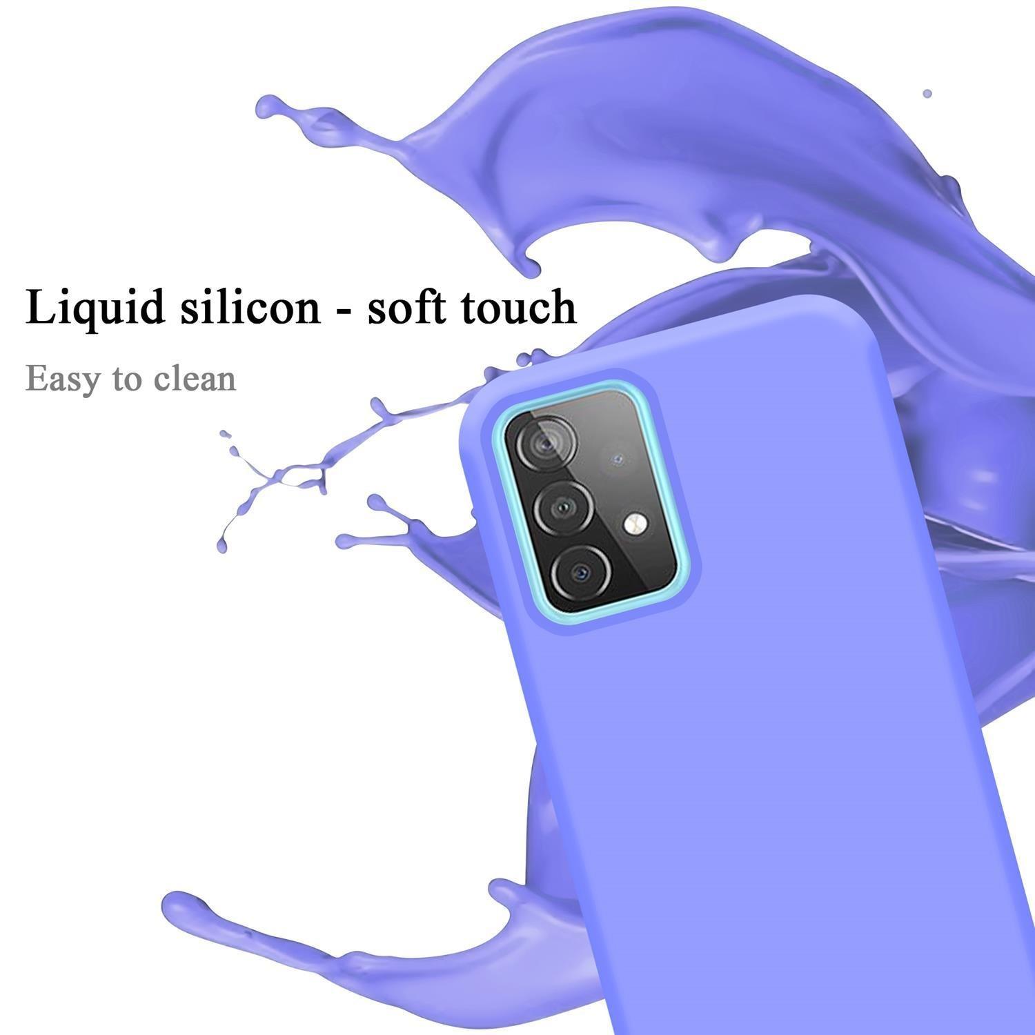 Cadorabo Hülle für Samsung Galaxy A52 (4G 5G) A52s TPU Silikon Liquid
