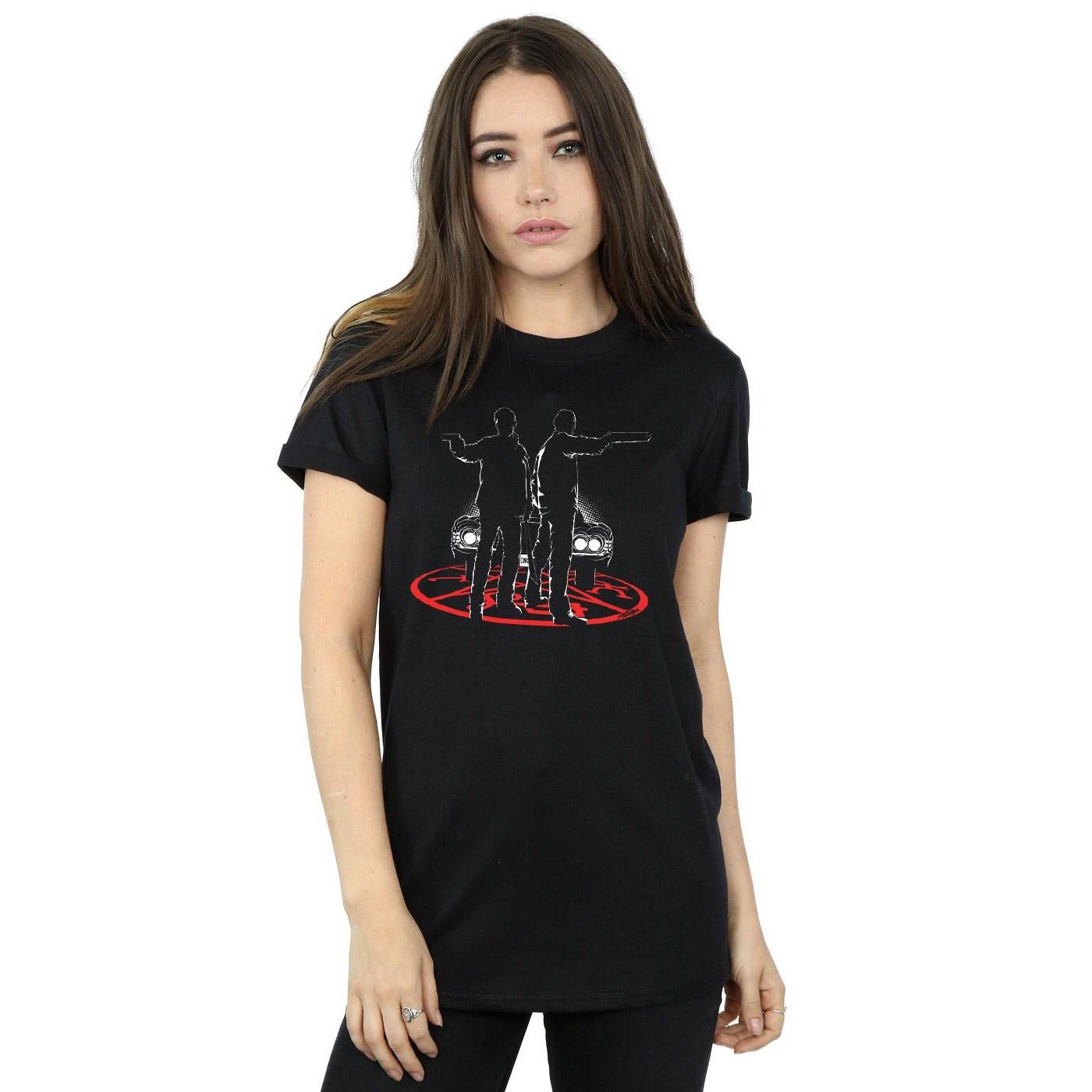 Supernatural Dean und Sam Silhouette T-Shirt