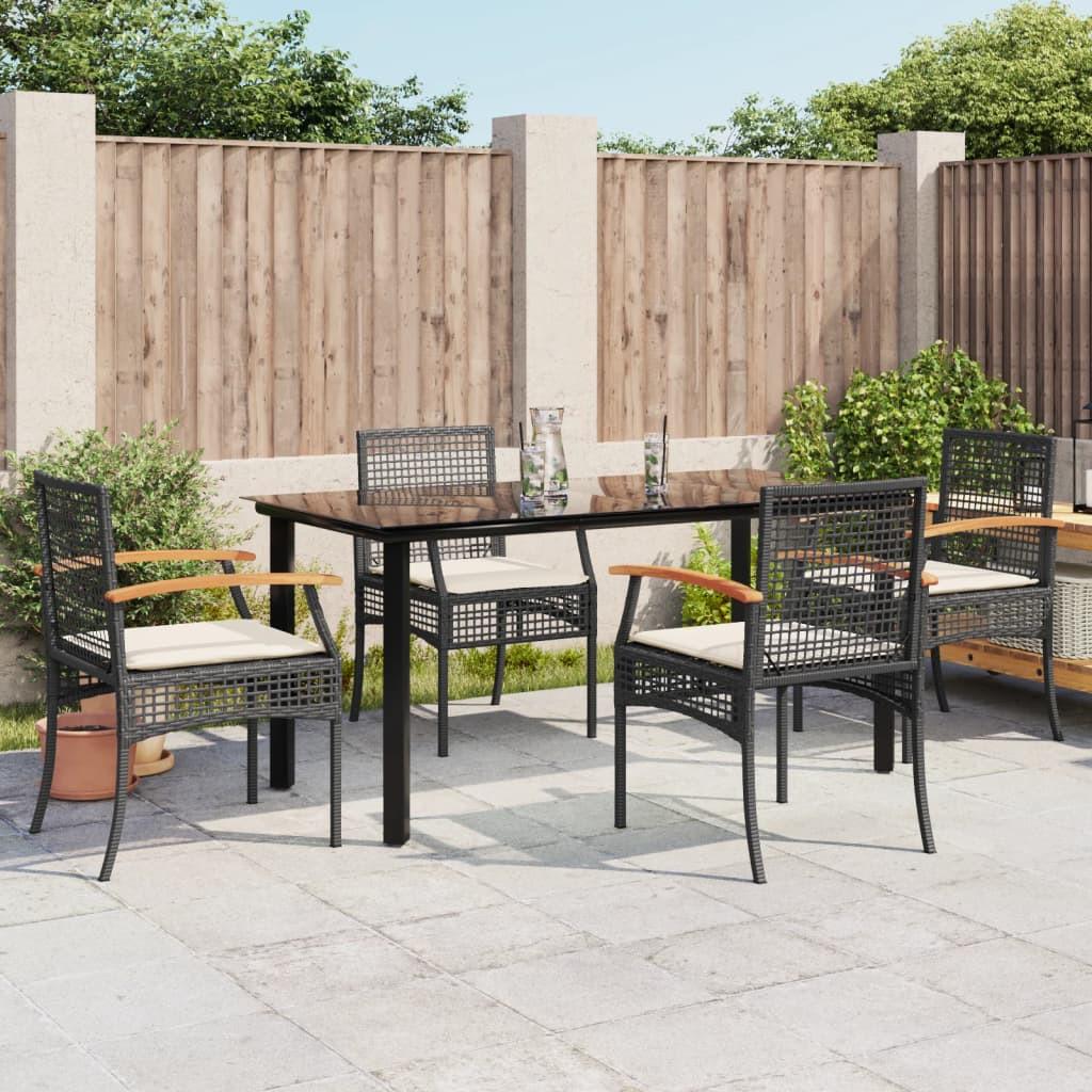 VidaXL Garten essgruppe poly-rattan