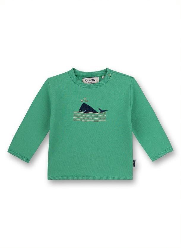 Sanetta Fiftyseven Baby Jungen Sweatshirt Little Whale