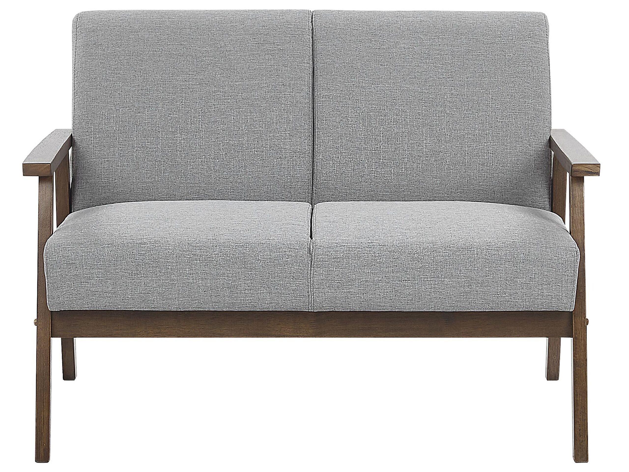 Beliani 2 Sitzer Sofa aus Polyester Retro ASNES