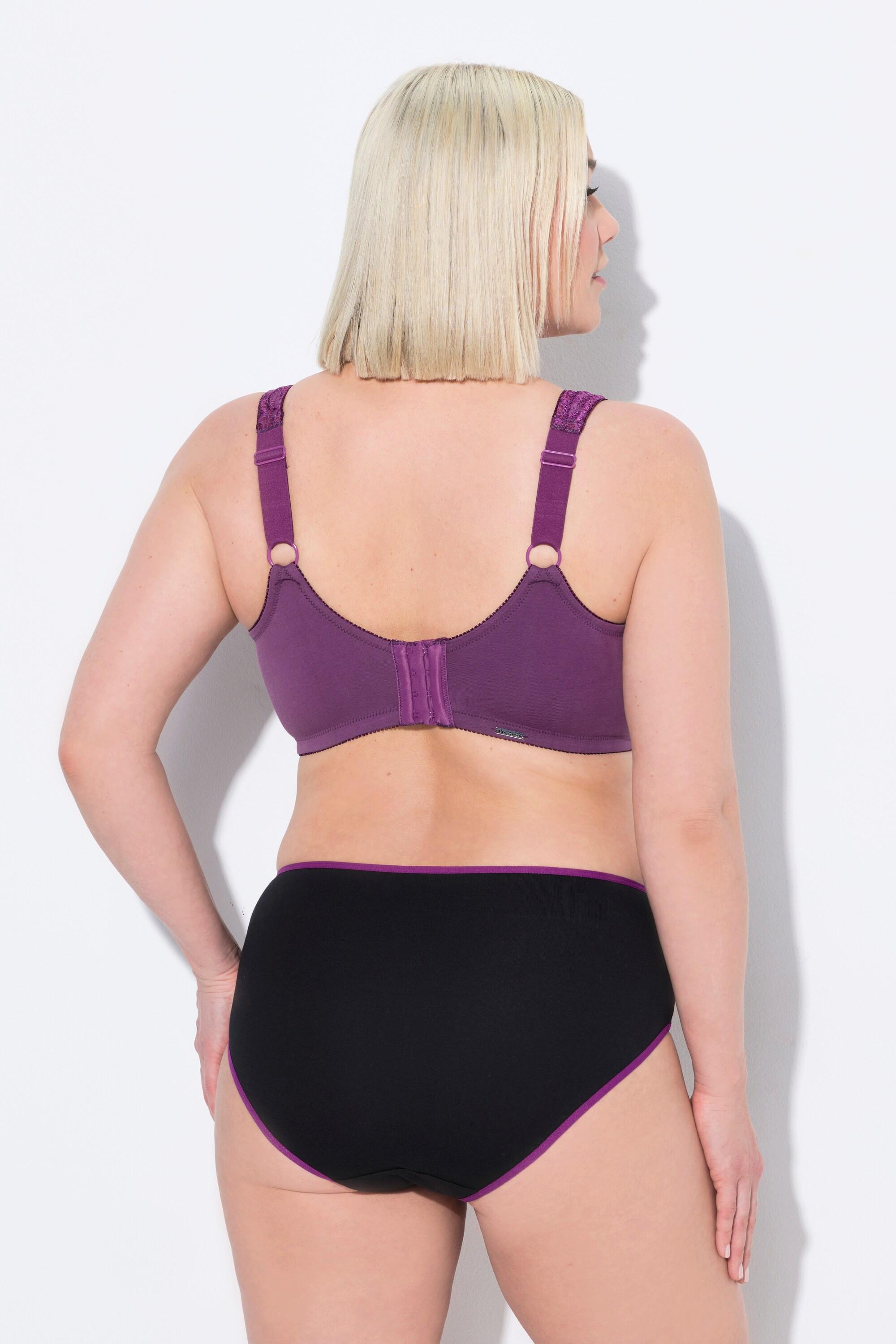 Ulla Popken Entlastungs-BH, ohne Bügel, Baumwolle