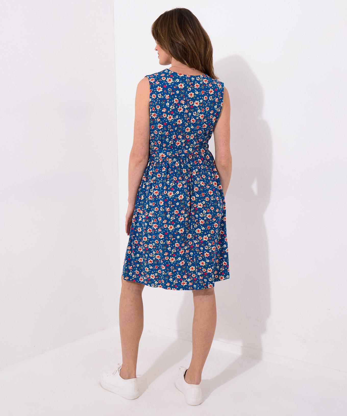 Joe Browns Florales V-Ausschnitt Jerseykleid