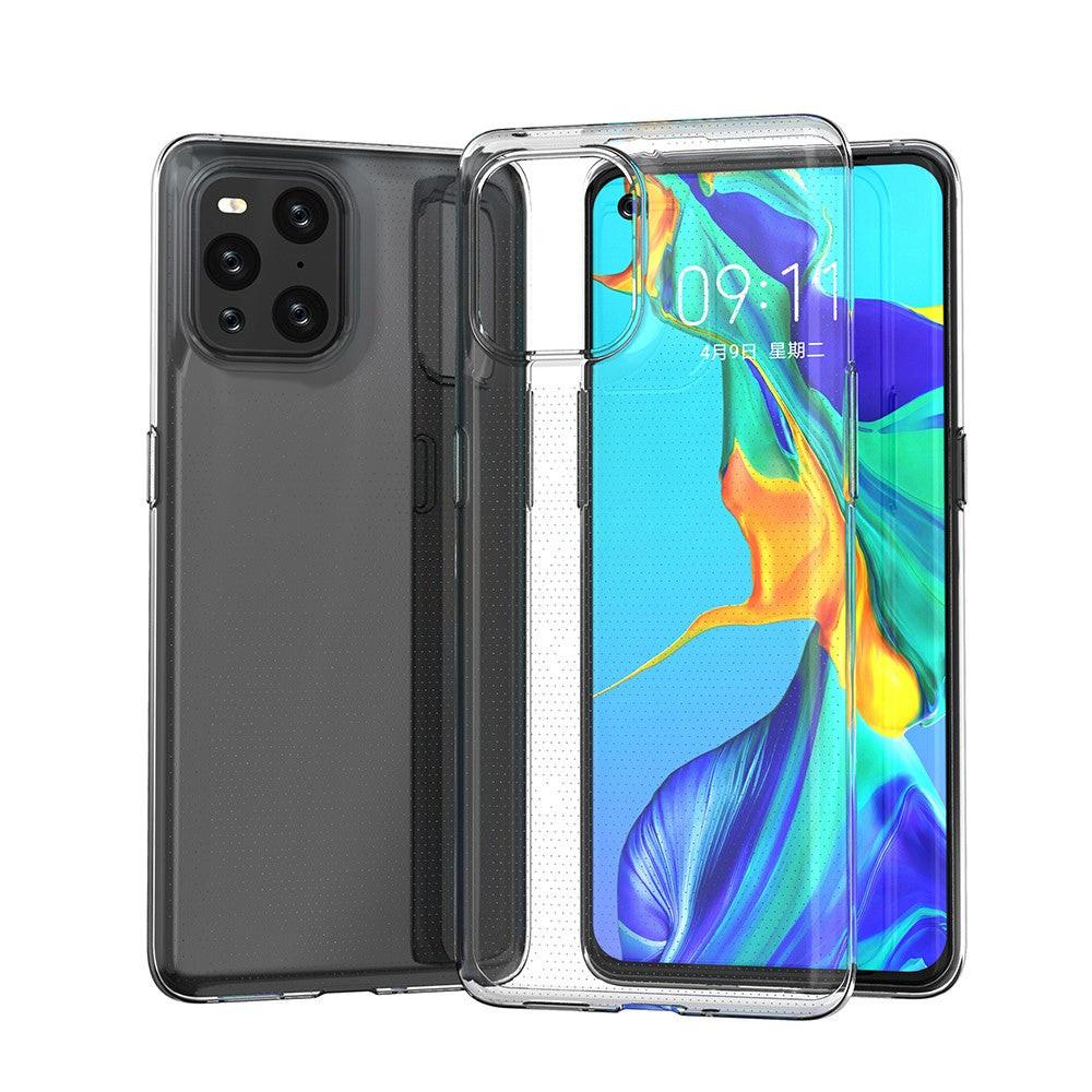 Cover-Discount OPPO Find X3 Pro - Silikon Case Hülle Transparent