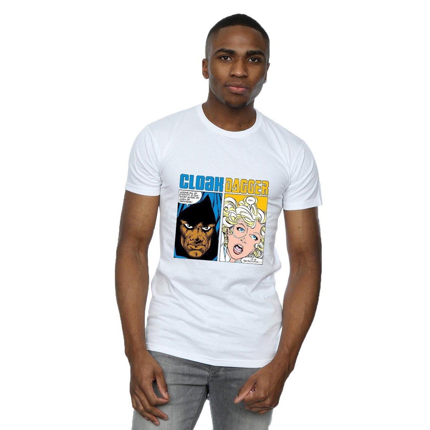 MARVEL Cloak and Dagger Comic Panel T-Shirt
