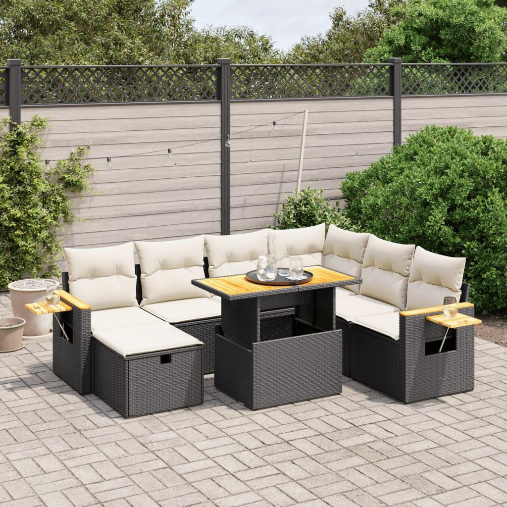 VidaXL Garten sofagarnitur poly-rattan