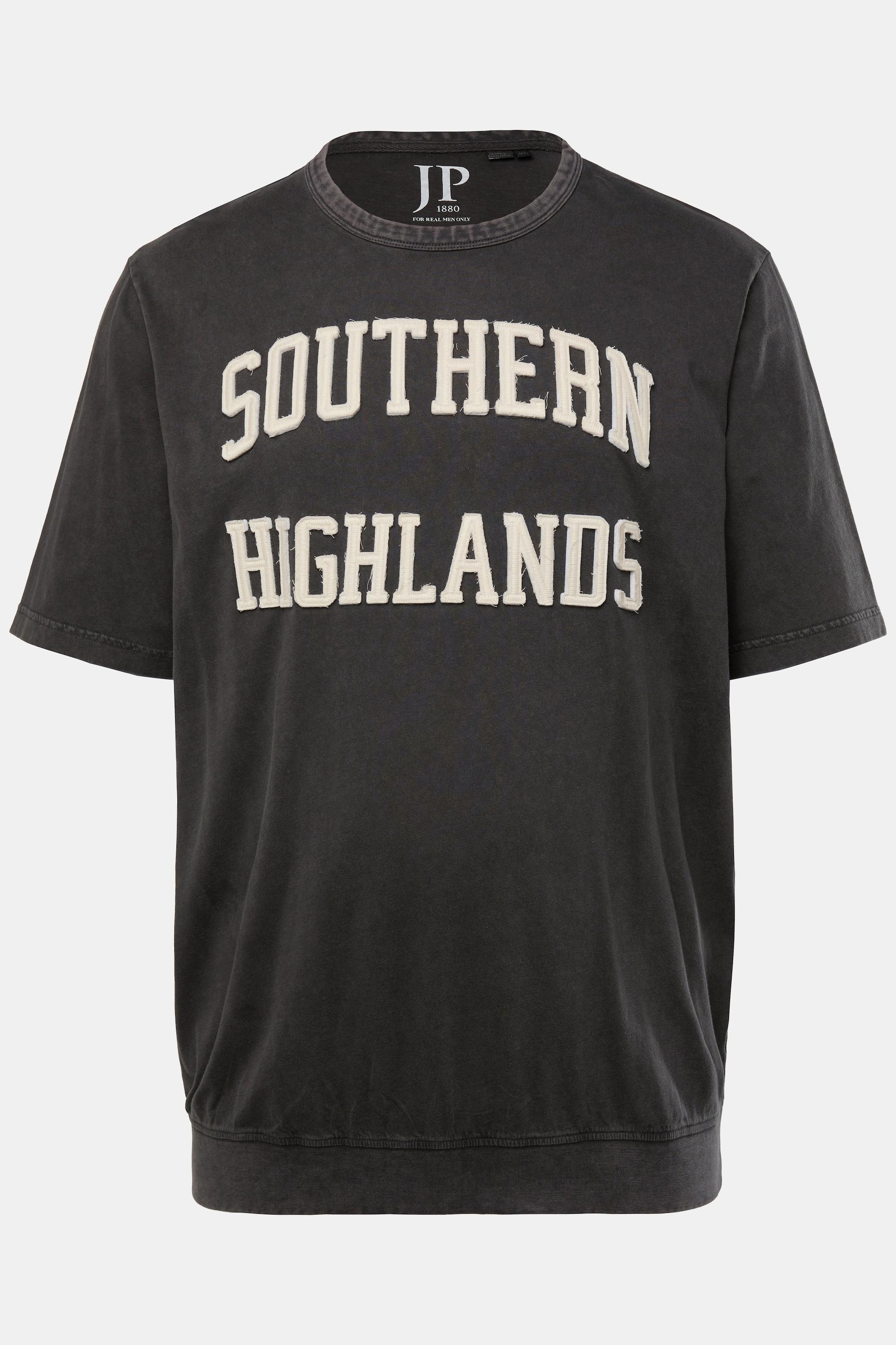 JP1880 Bauchfit Halbarm Vintage Look T-Shirt